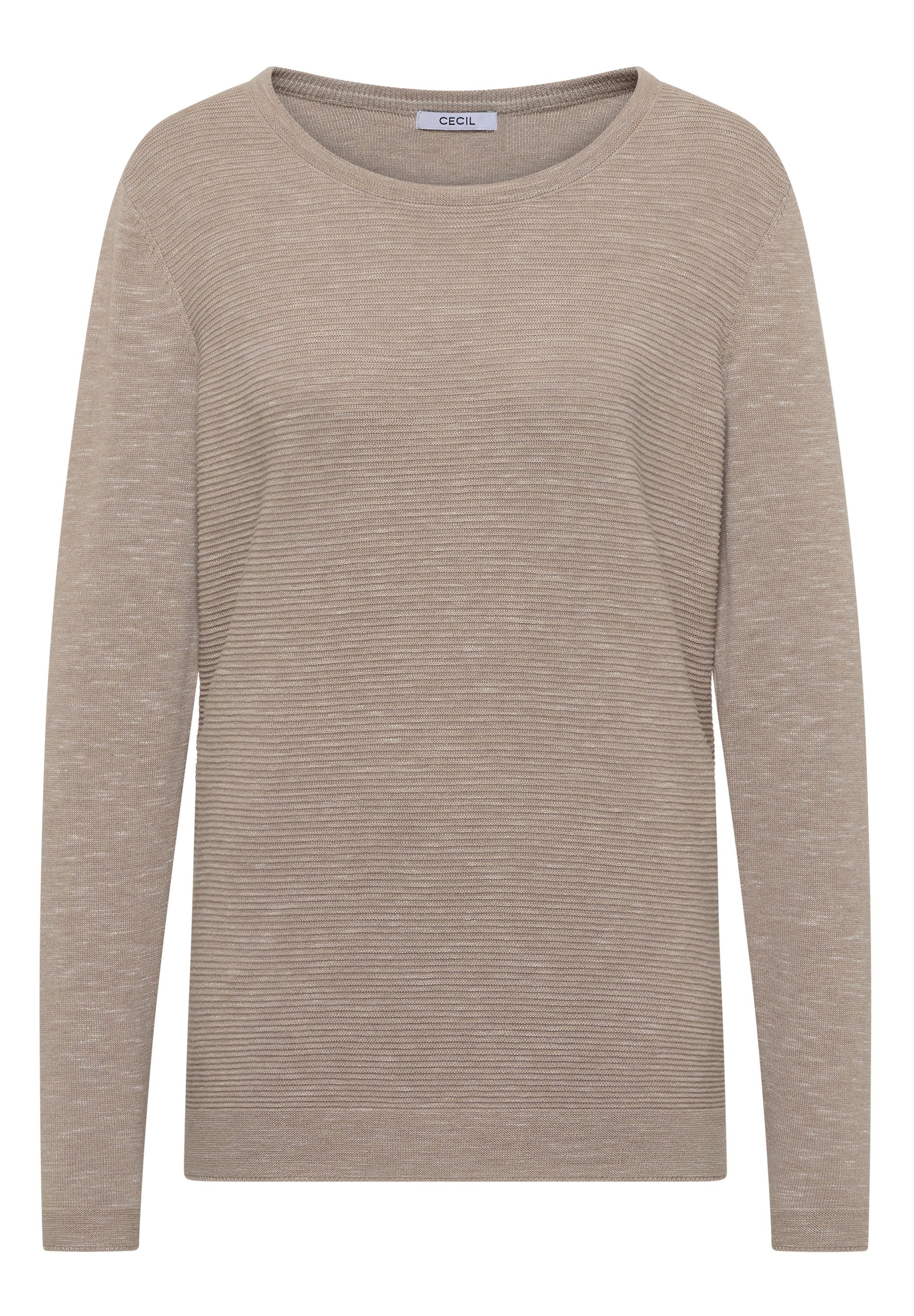 toffee cream heather melange