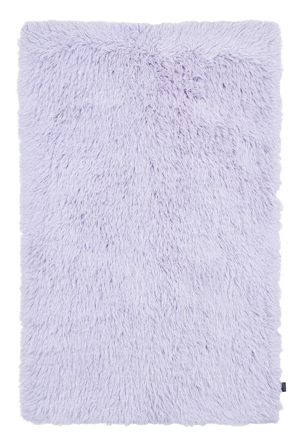 TOM TAILOR Flokati-Teppich Fluffy, pflegeleicht, strapazierfähig, Schurwollshaggy, Rechteckig, handgewebt, Schurwolle