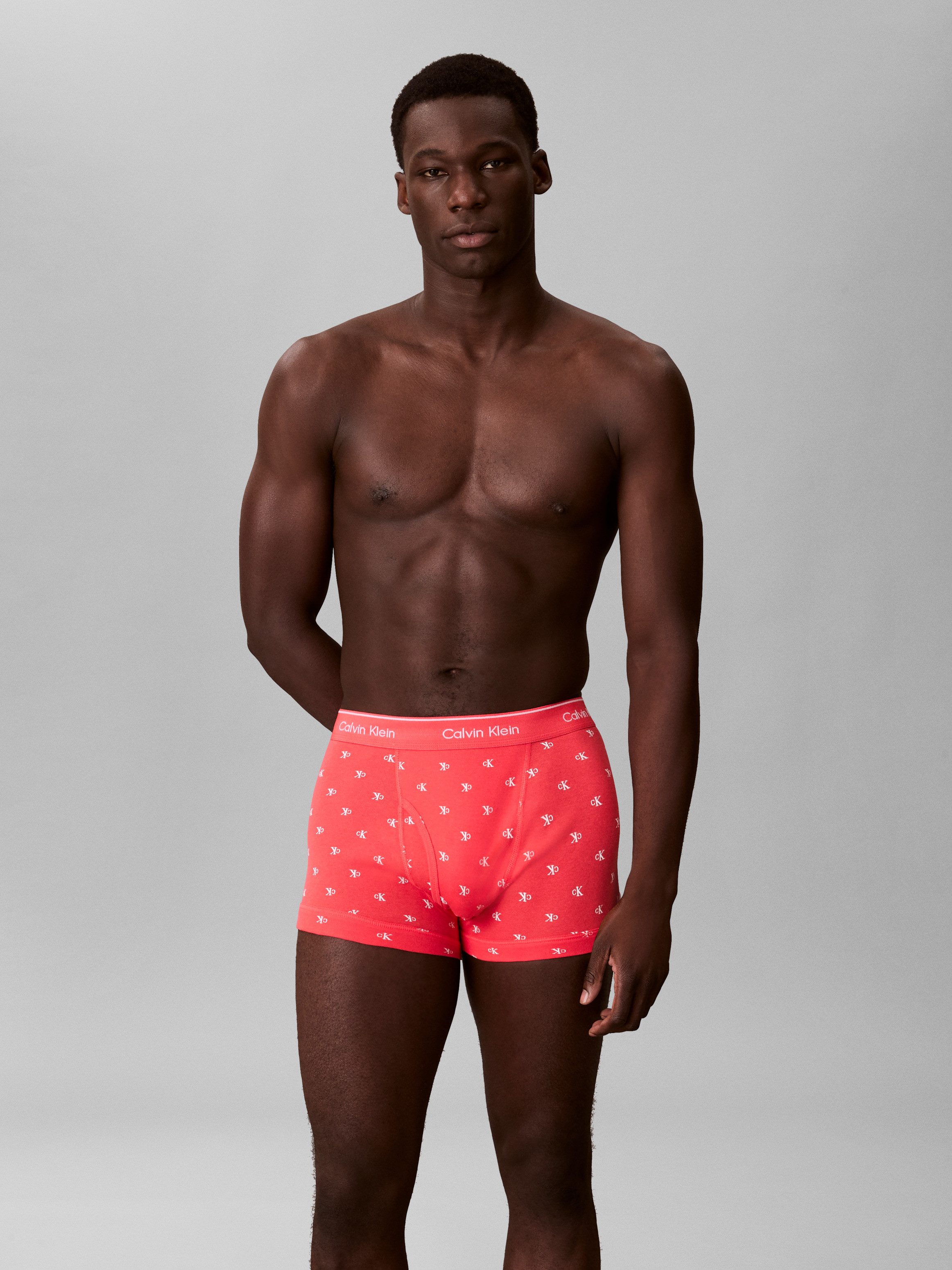 Calvin Klein Underwear Trunk TRUNK 3PK (Packung, 3er-Pack) mit Logo-Elastikbund