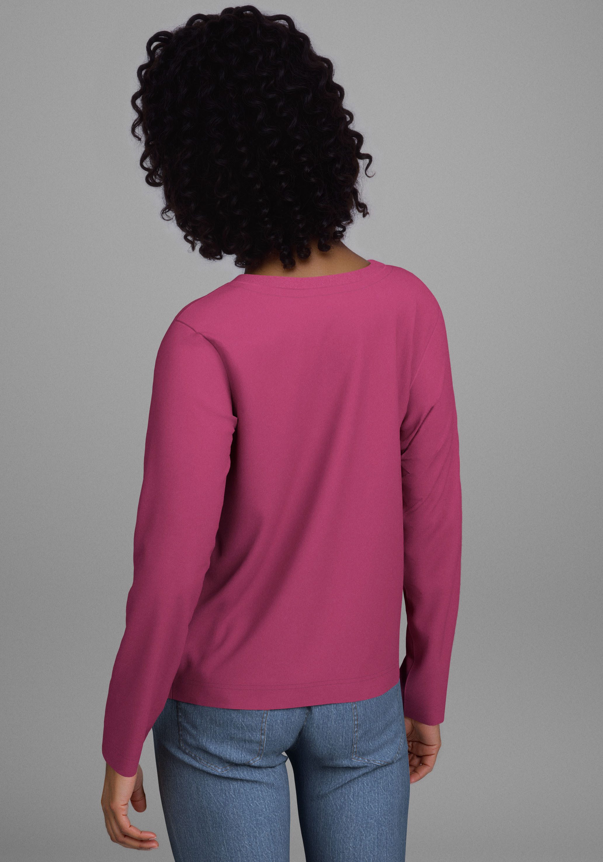 KIDSWORLD Langarmshirt Spruch: &duso? Lässiger Sprüche-Print