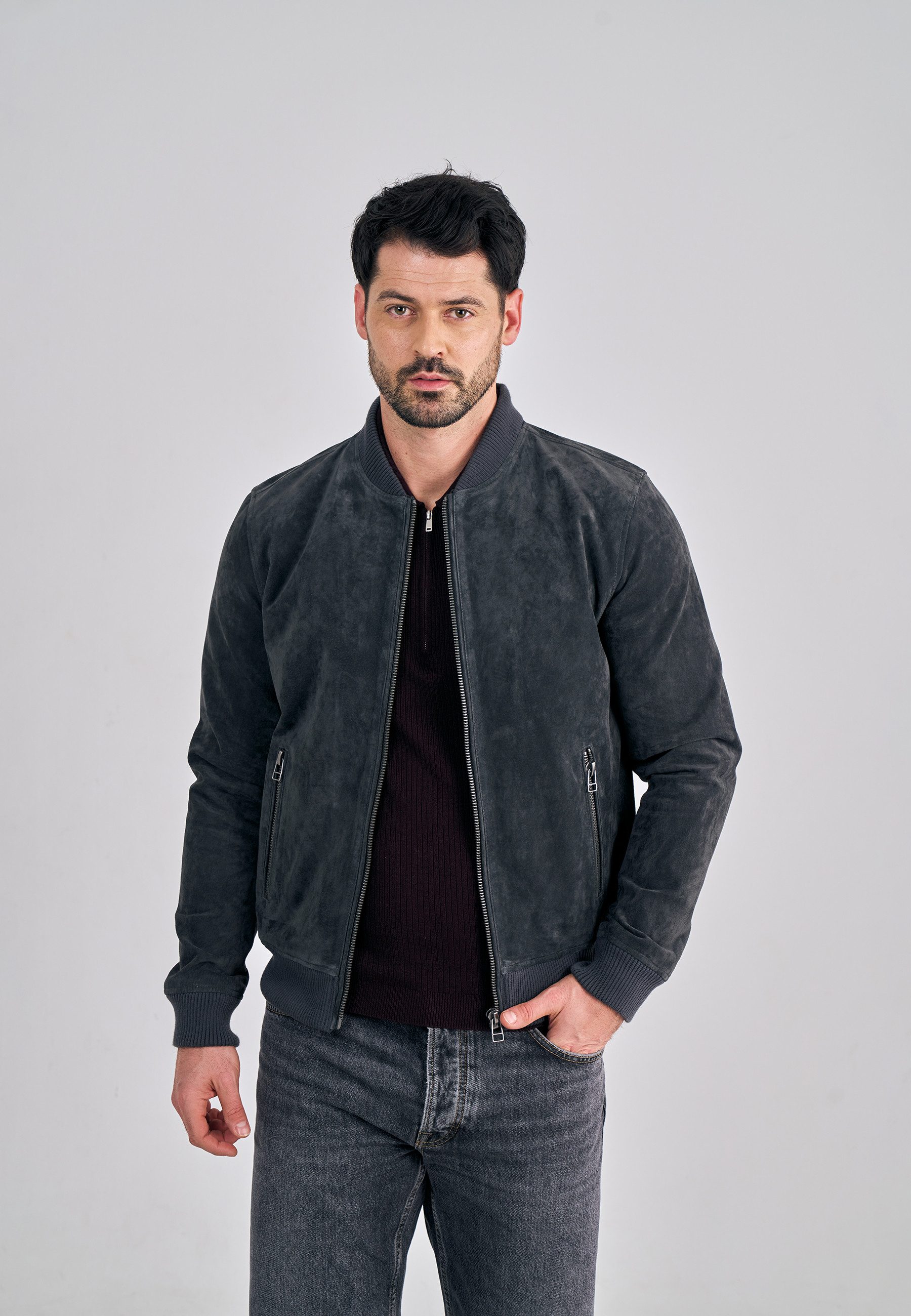 Freaky Nation Lederjacke Ted günstig online kaufen