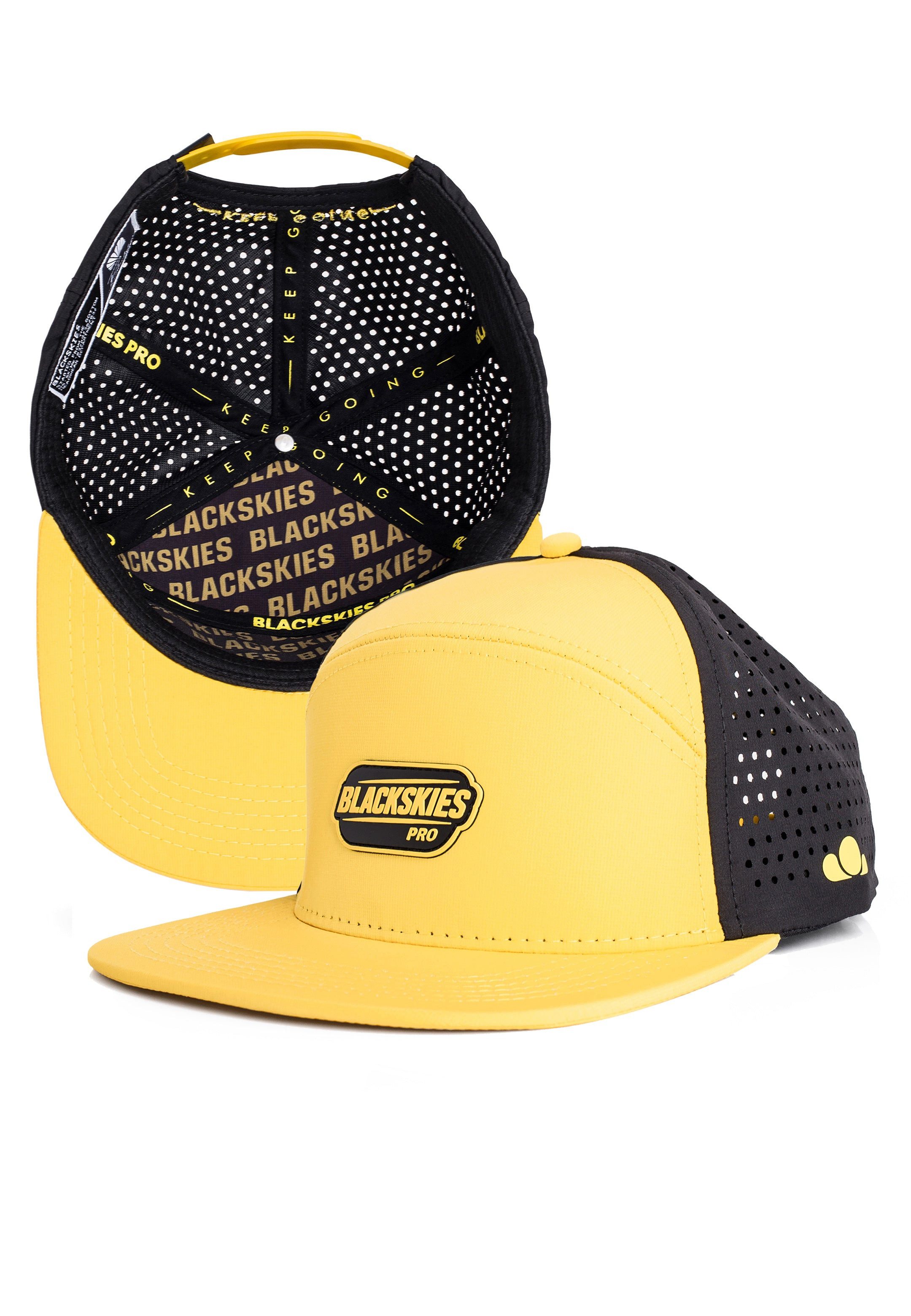 Blackskies Baseball Cap Pro Motion Sport Performance Cap Bee Yellow
