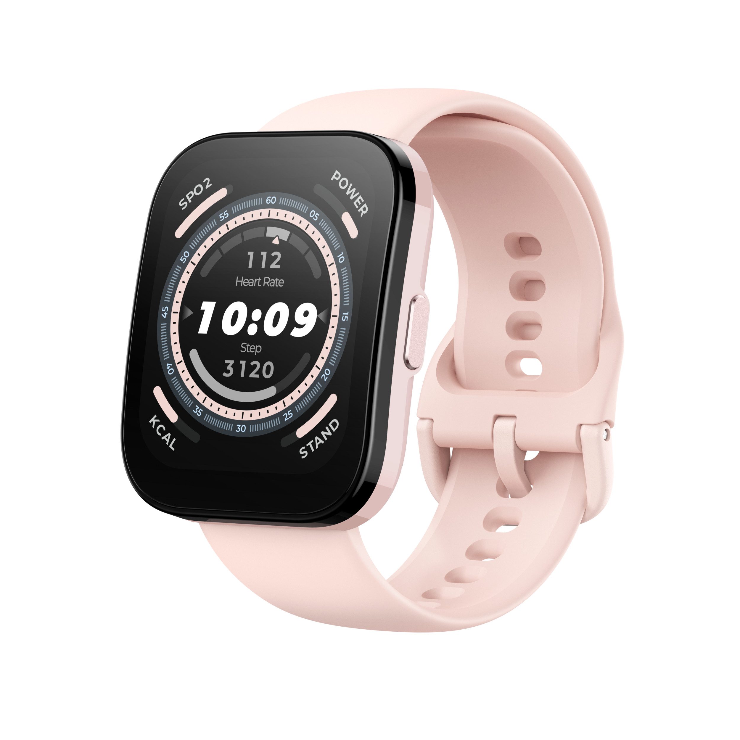 Amazfit Amazfit Bip 5 Pastellrosa Smartwatch (Zepp OS)