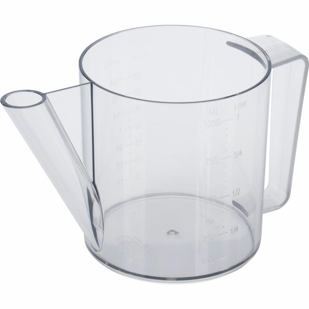 WESTMARK Fetttrennkanne Fett-Trenn-Kanne, Füllvolumen: 1 Liter, Kunststoff, Transparent, SAN