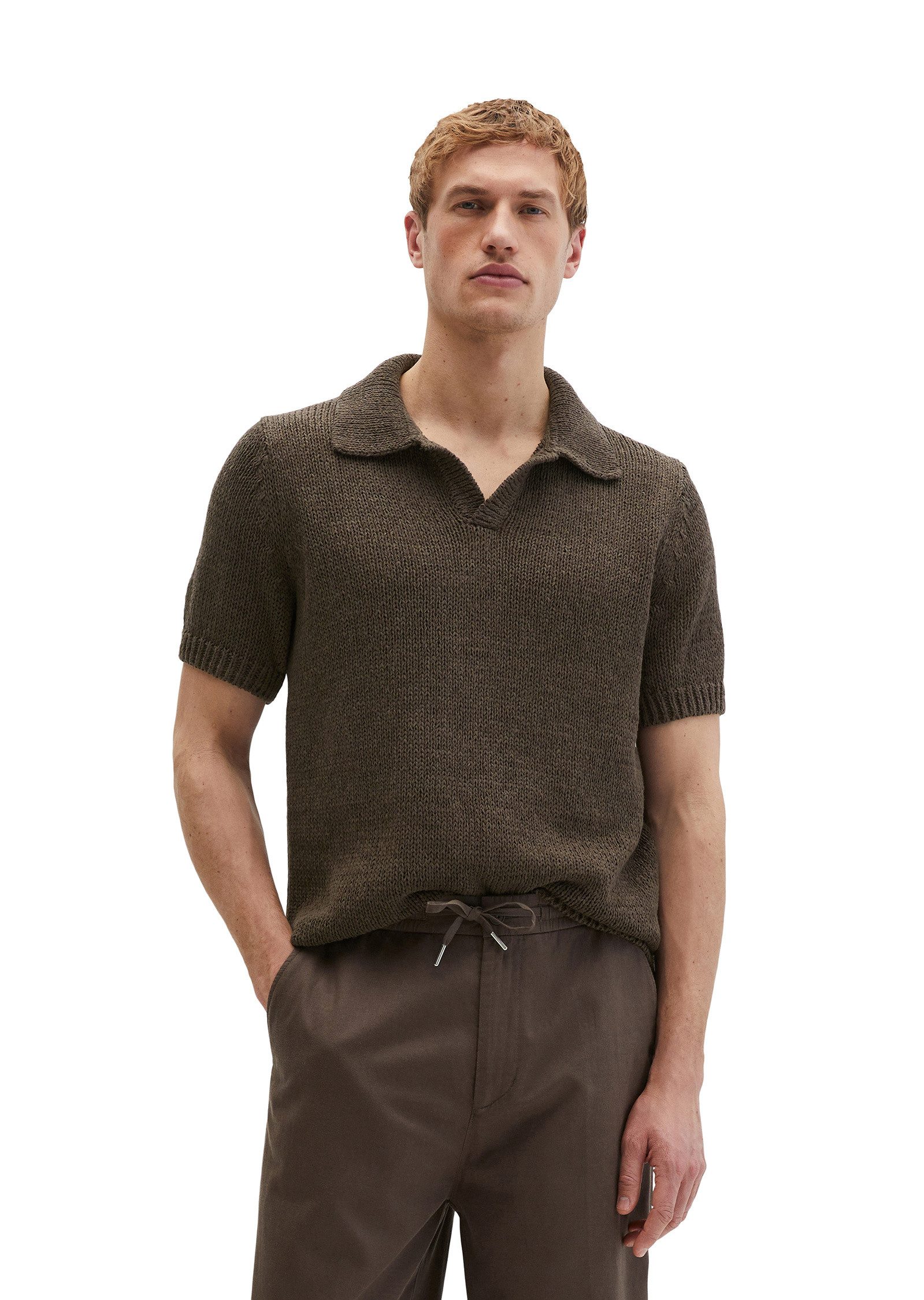 Marc O'Polo Strickpullover aus lockerem Bändchengarn