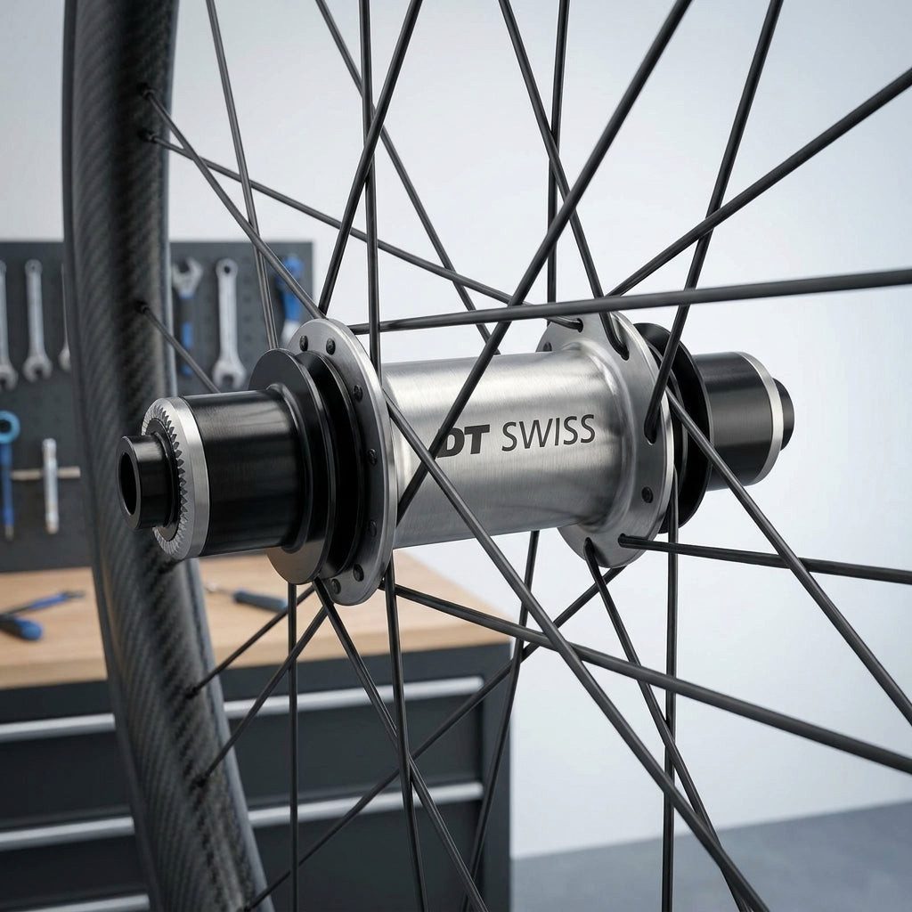 DT Swiss Laufrad DT Swiss Umrüstkit VR auf 9 mm Thru Bolt Schwarz - einfache Naben-Umrü