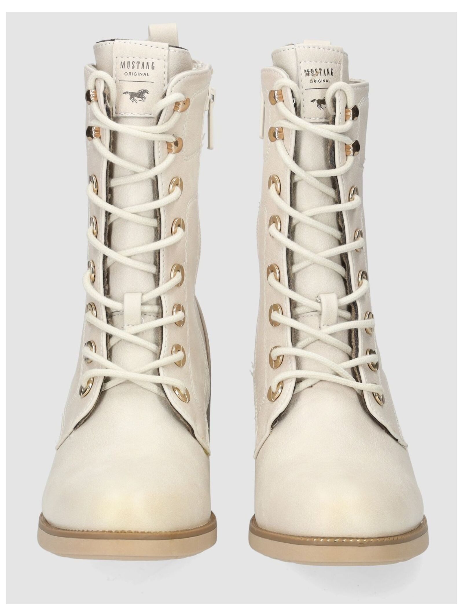 Mustang Shoes Mustang Shoes Stiefelette Lederimitat Schnürstiefelette