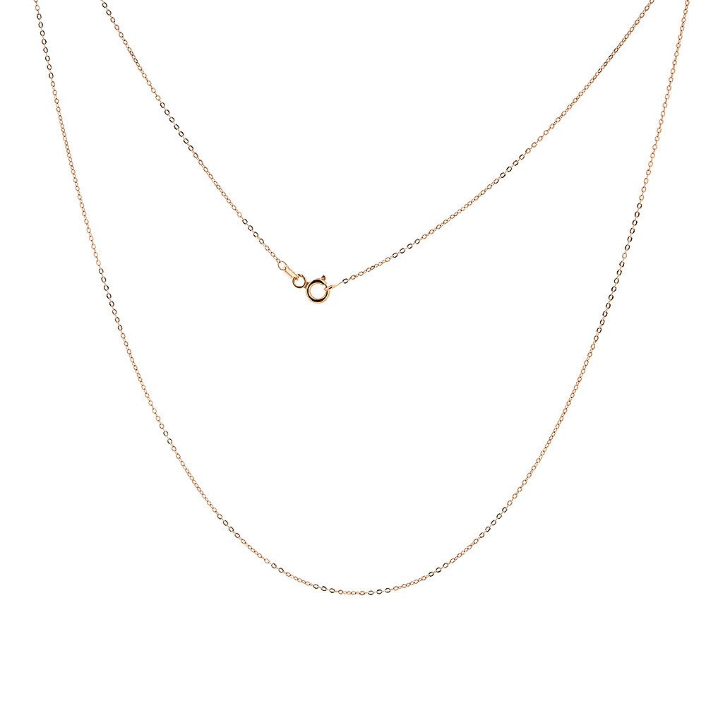 Golders Goldkette Halskette aus 585 Rotgold (1-tlg), eleganter Goldschmuck günstig online kaufen