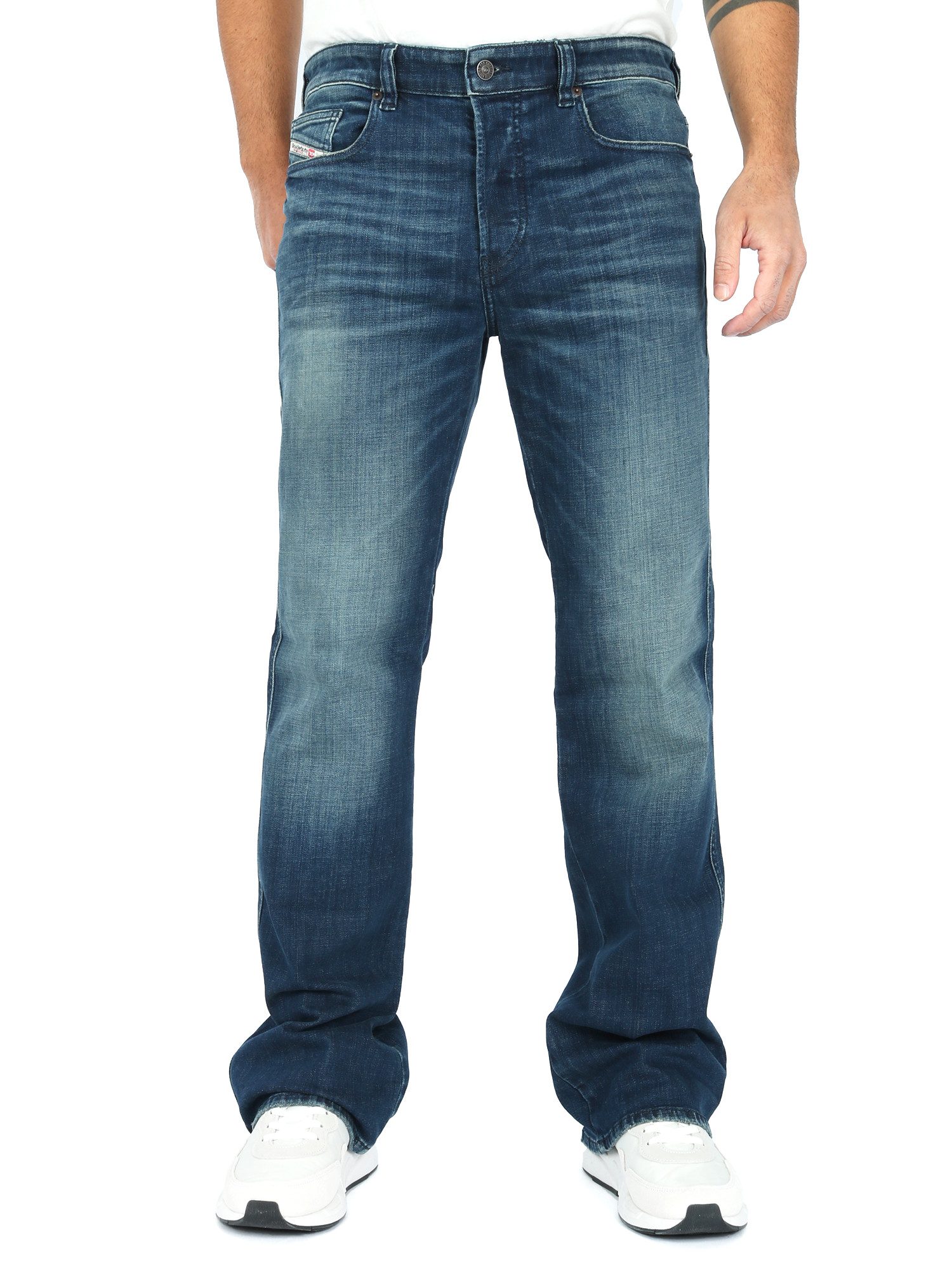 Diesel Bootcut-Jeans schmale, ausgestellte Beinform - günstig online kaufen