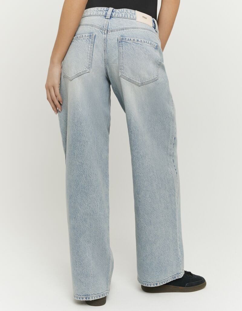 Tally Weijl Low-rise-Jeans SPADEDODA aus hochwertigem Baumwoll-Lyocell-Mix, tief geschnitten in weitem Fit