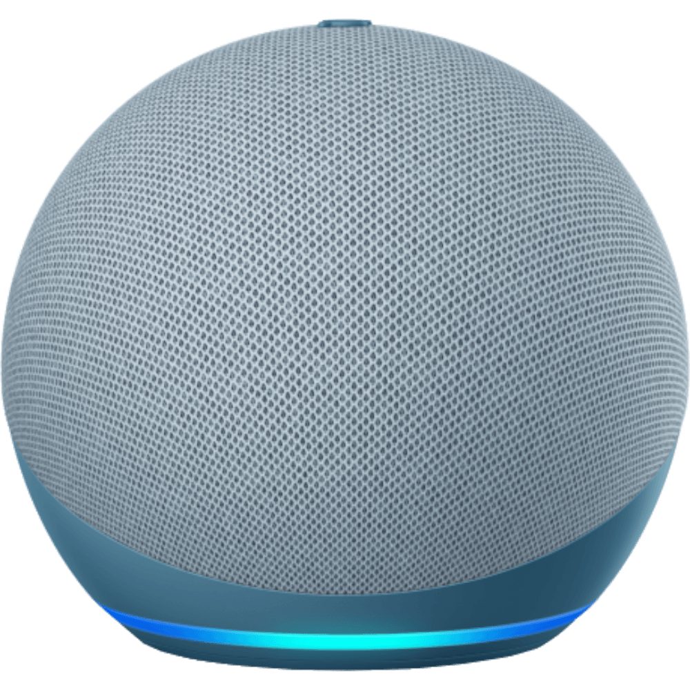 Amazon Echo Dot 4. Gen Smart Alexa Stoff Speaker Blaugrau Bluetooth-Lautsprecher
