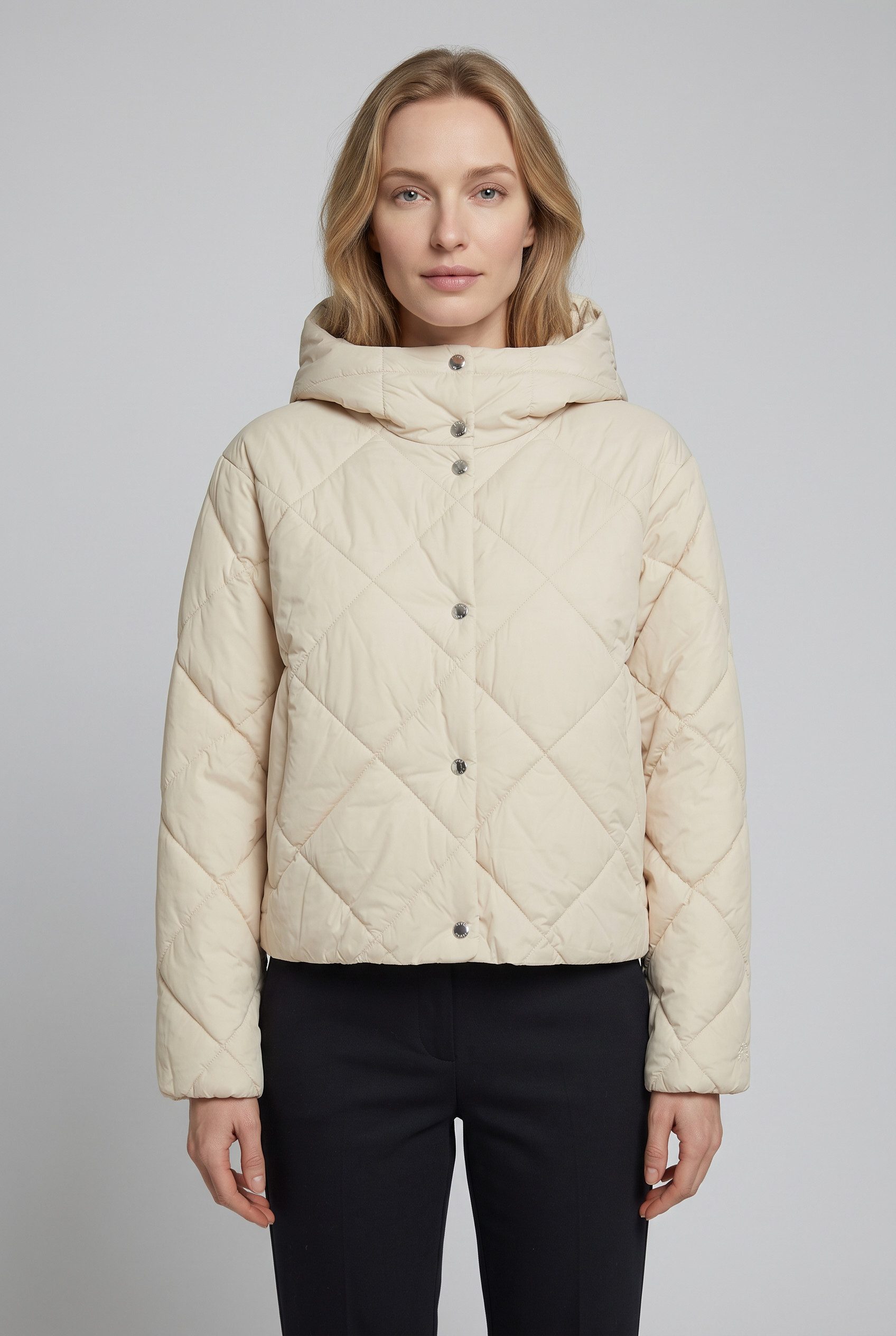 BOSS ORANGE Steppjacke Pikona Premium Damenmode mit Kapuze, Regular Fit