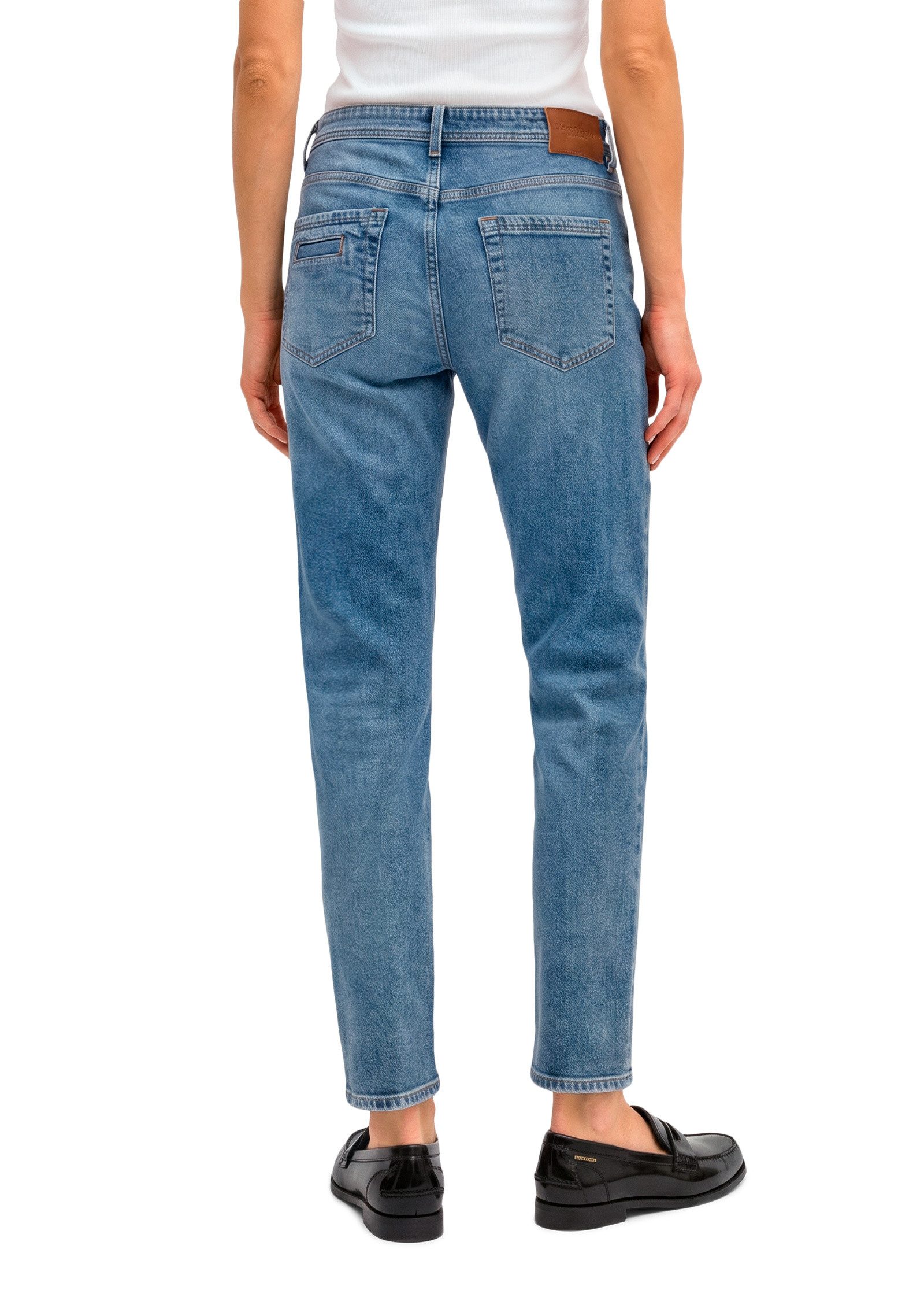 Marc O'Polo 5-Pocket-Jeans aus Bio-Baumwoll-Mix