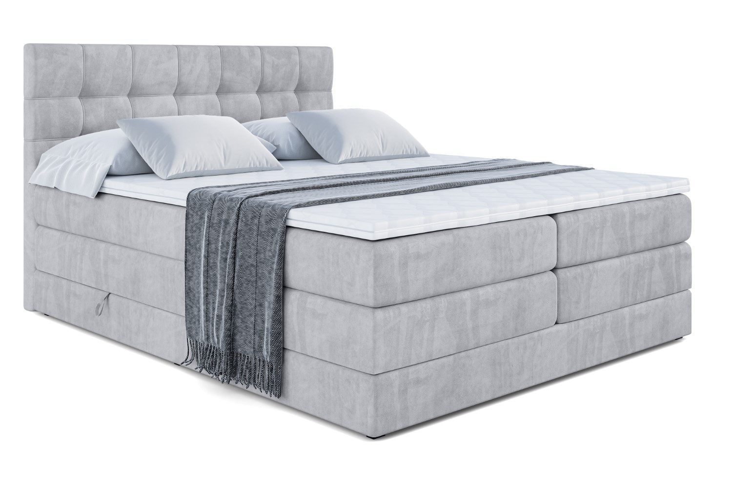 ALTDECOR Boxspringbett BERO KING (Multipocket-Matratze H4 günstig online kaufen