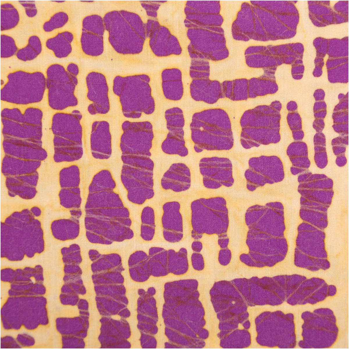 SCHÖNER LEBEN. Stoff Baumwollstoff Meterware Unique Crafted Batik Cotton violett 137cm, allergikergeeignet,atmungsaktiv,pflegeleicht