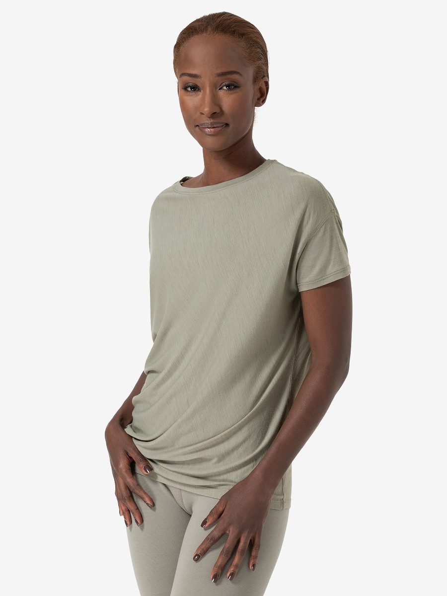 SUPER.NATURAL T-Shirt asymmetrisch geschnittenes W YOGA günstig online kaufen