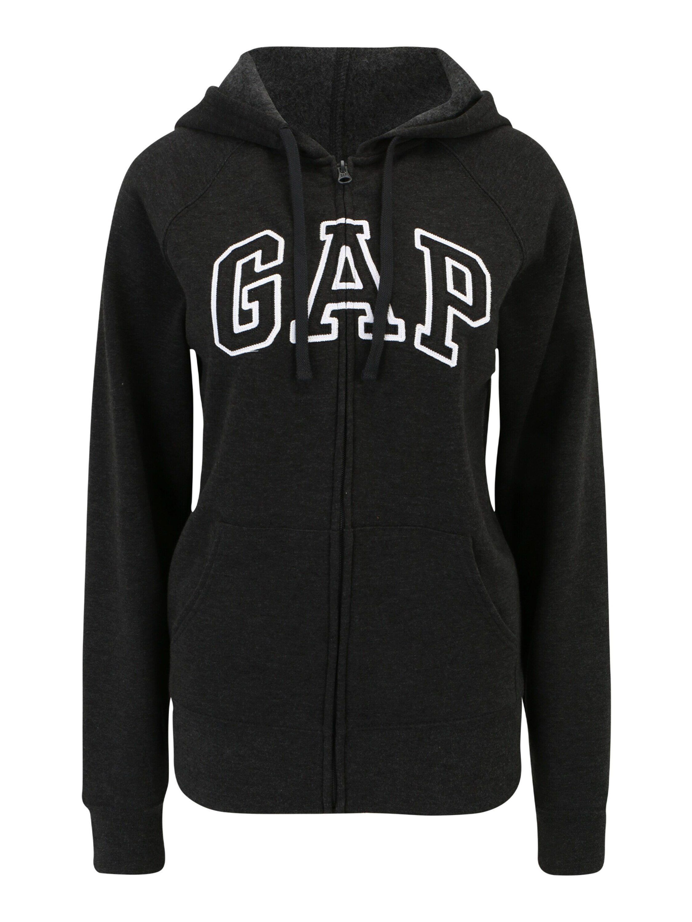 Gap Tall Sweatjacke HERITAGE (1-tlg) Stickerei