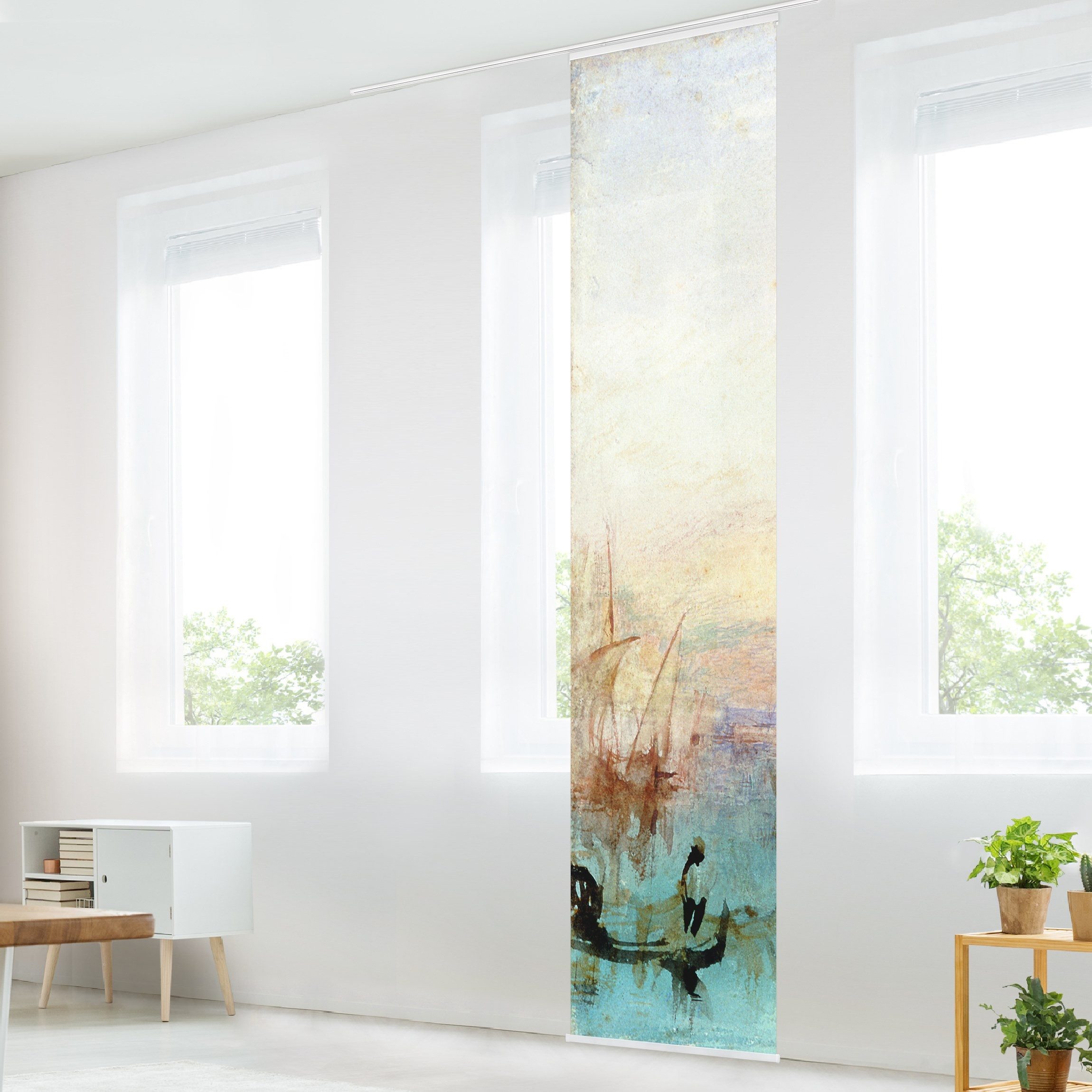 Bilderdepot24 Schiebegardine modern Flächenvorhang blickdicht Turner günstig online kaufen