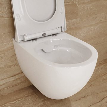GEBERIT Vorwandelement WC »Vorwandelement Bartolo WC spülrandlos Komplettset«, Komplett-Set