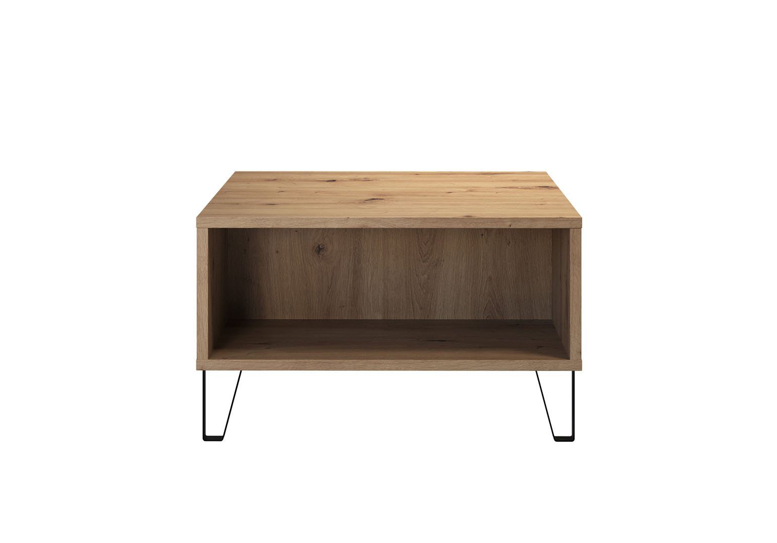 trendteam Couchtisch Touch Couchtisch 2 Offene Fächer Eiche Artisan dek (1-St)