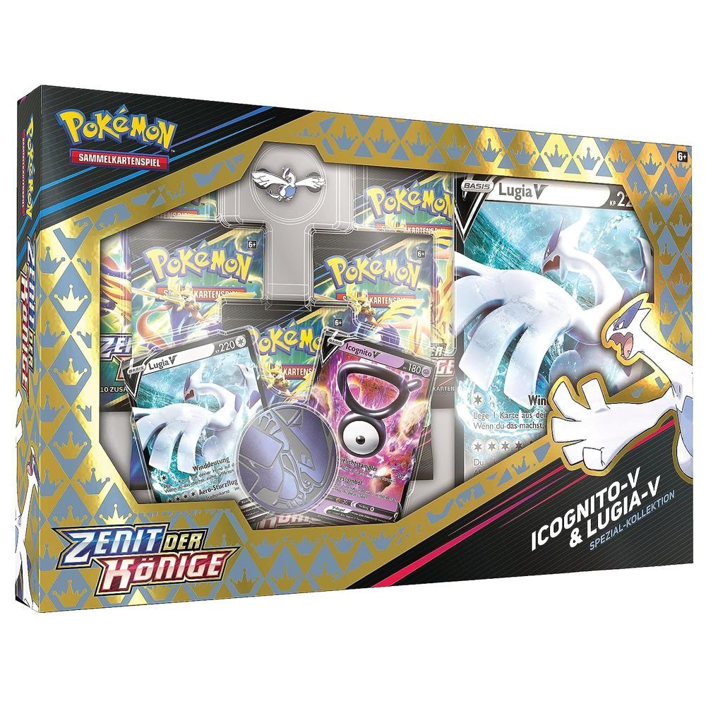 POKÉMON Sammelkarte Icognito-V & Lugia-V Spezial-Kollektion Pokemon Karten deutsch