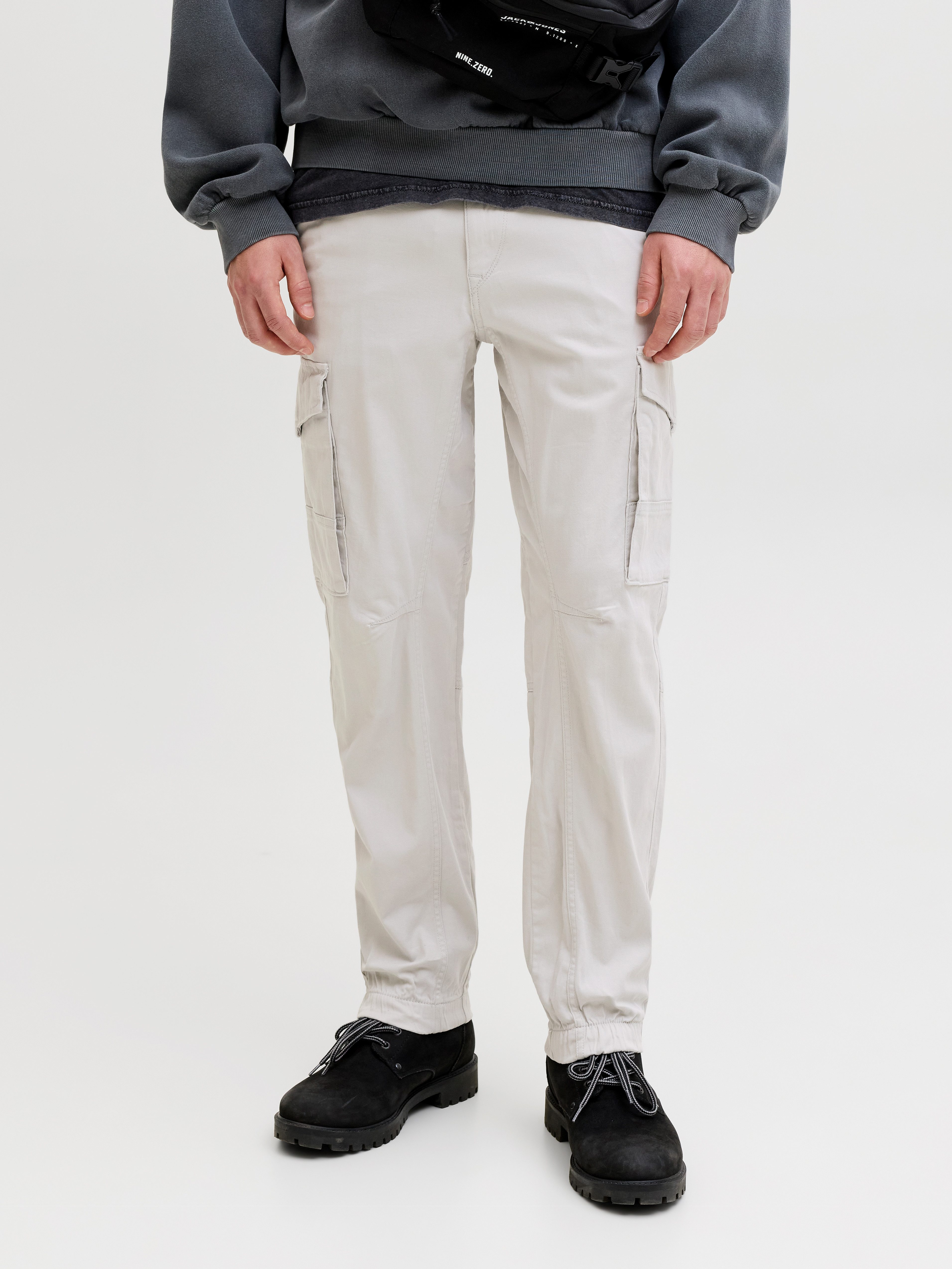 Jack & Jones Cargohose PAUL FLAKE Baumwollmischung, regular fit