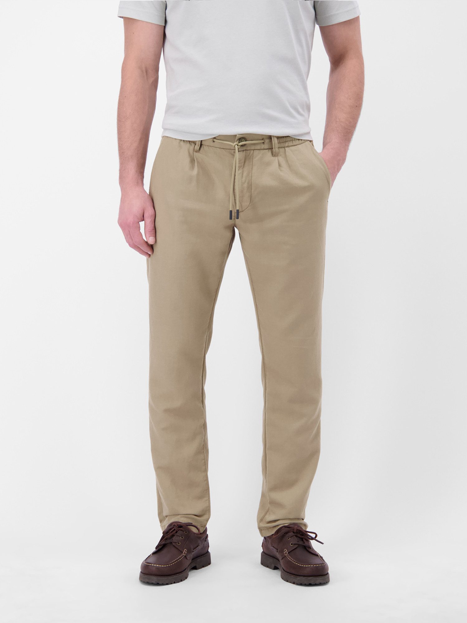 LERROS Chinohose Leichte Chino mit Gürtelschlaufen, Baumwollmix günstig online kaufen