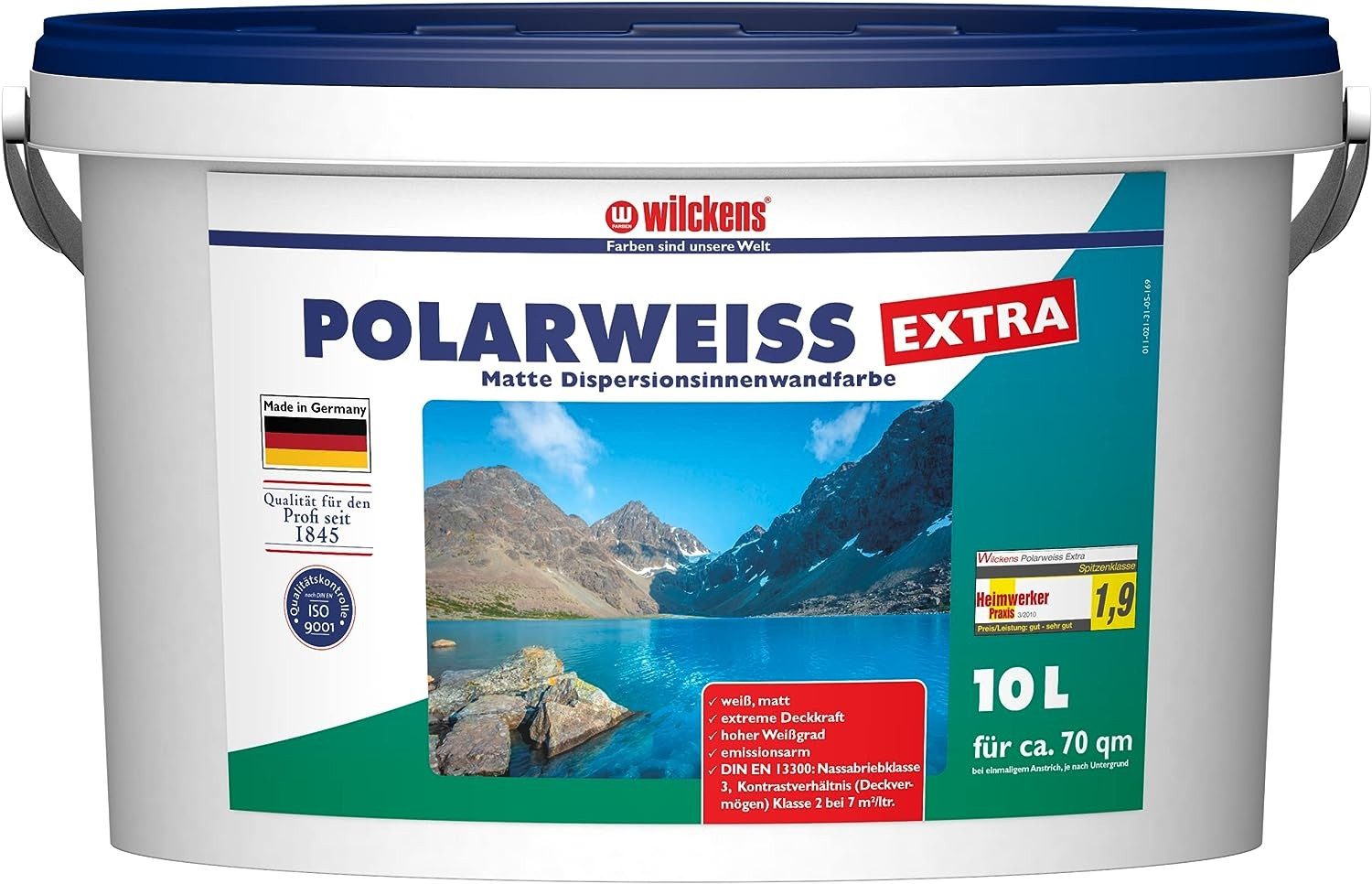 Wand- und Deckenfarbe Wilckens Polarweiss Extra