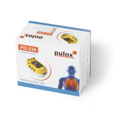 pulox Pulsoximeter PO-230 Kinderpulsoximeter zum selbst bekleben