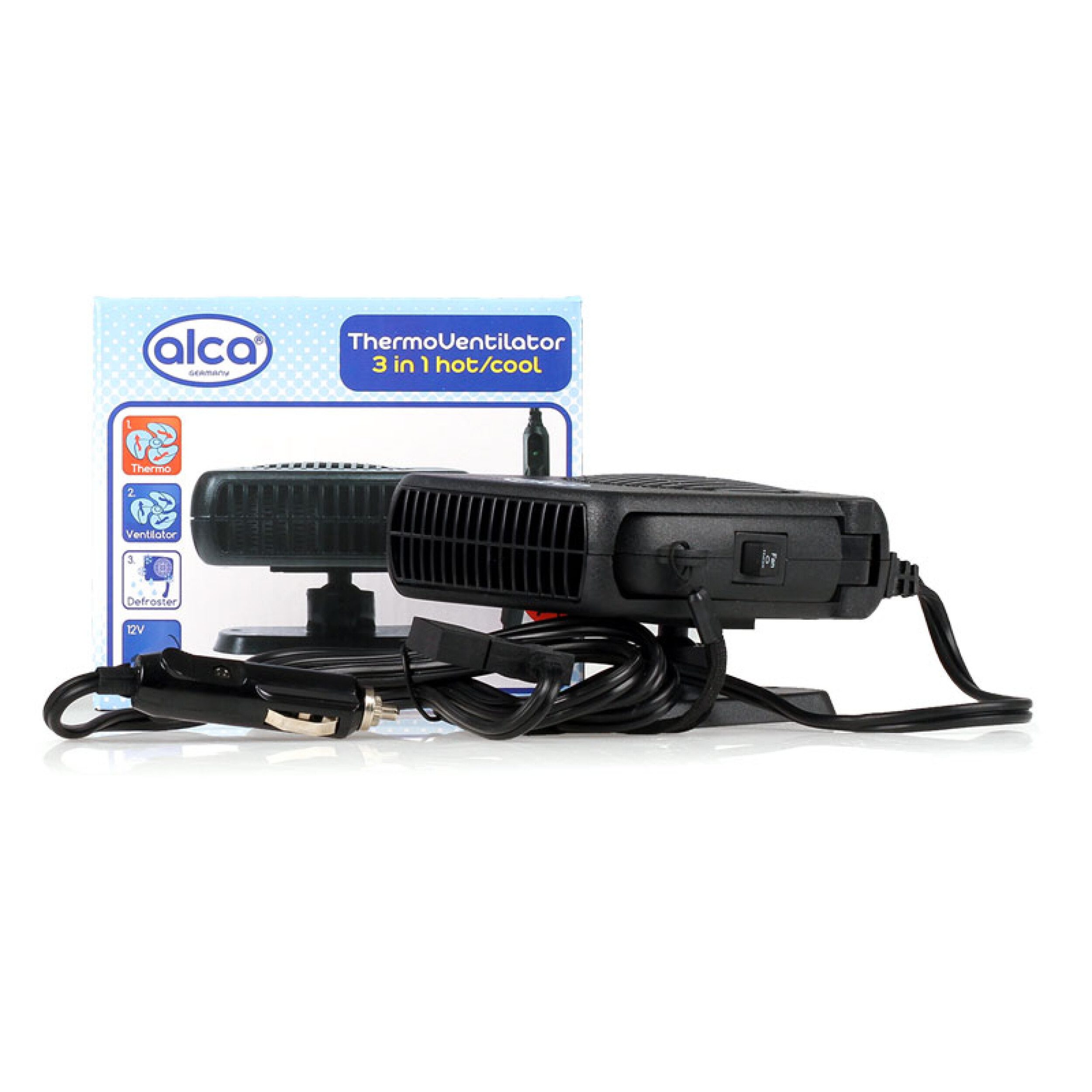 alca Heizlüfter Heizlüfter Keramik Lüfter Enteiser Ventilator Hot/Cool 12 V günstig online kaufen