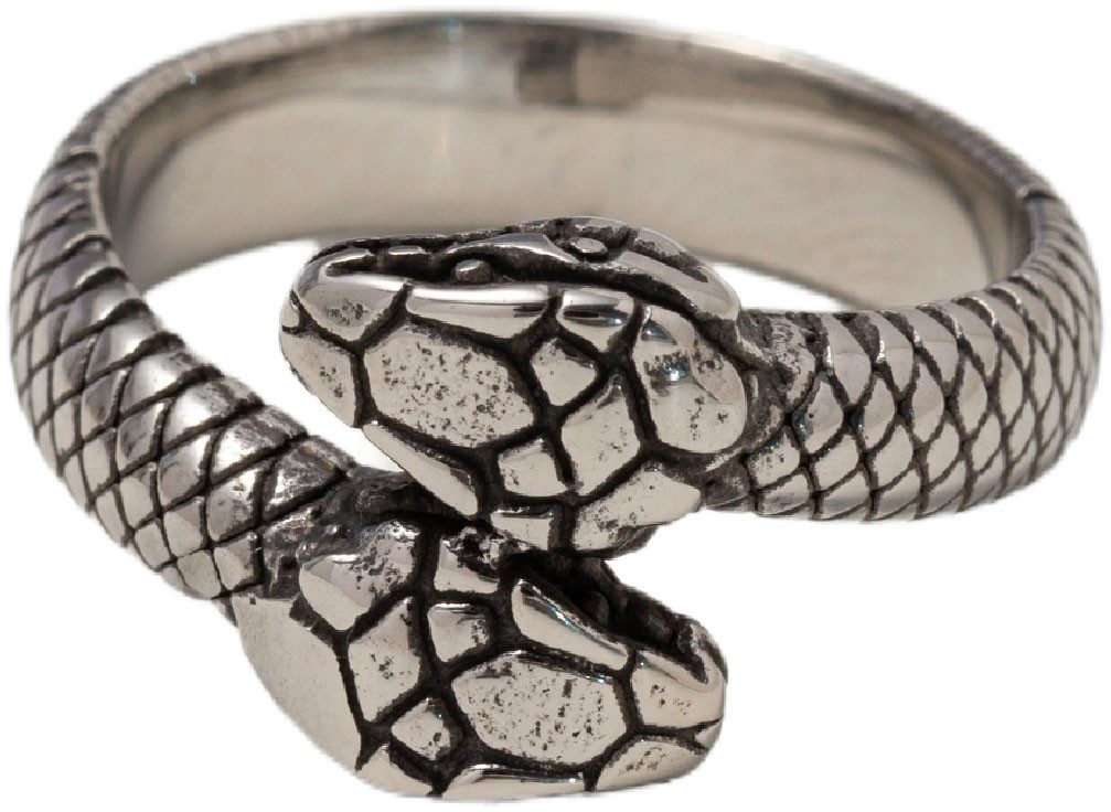 Fingerring Schmuck Geschenk Edelstahl Ring Damenring Herrenring Schlange