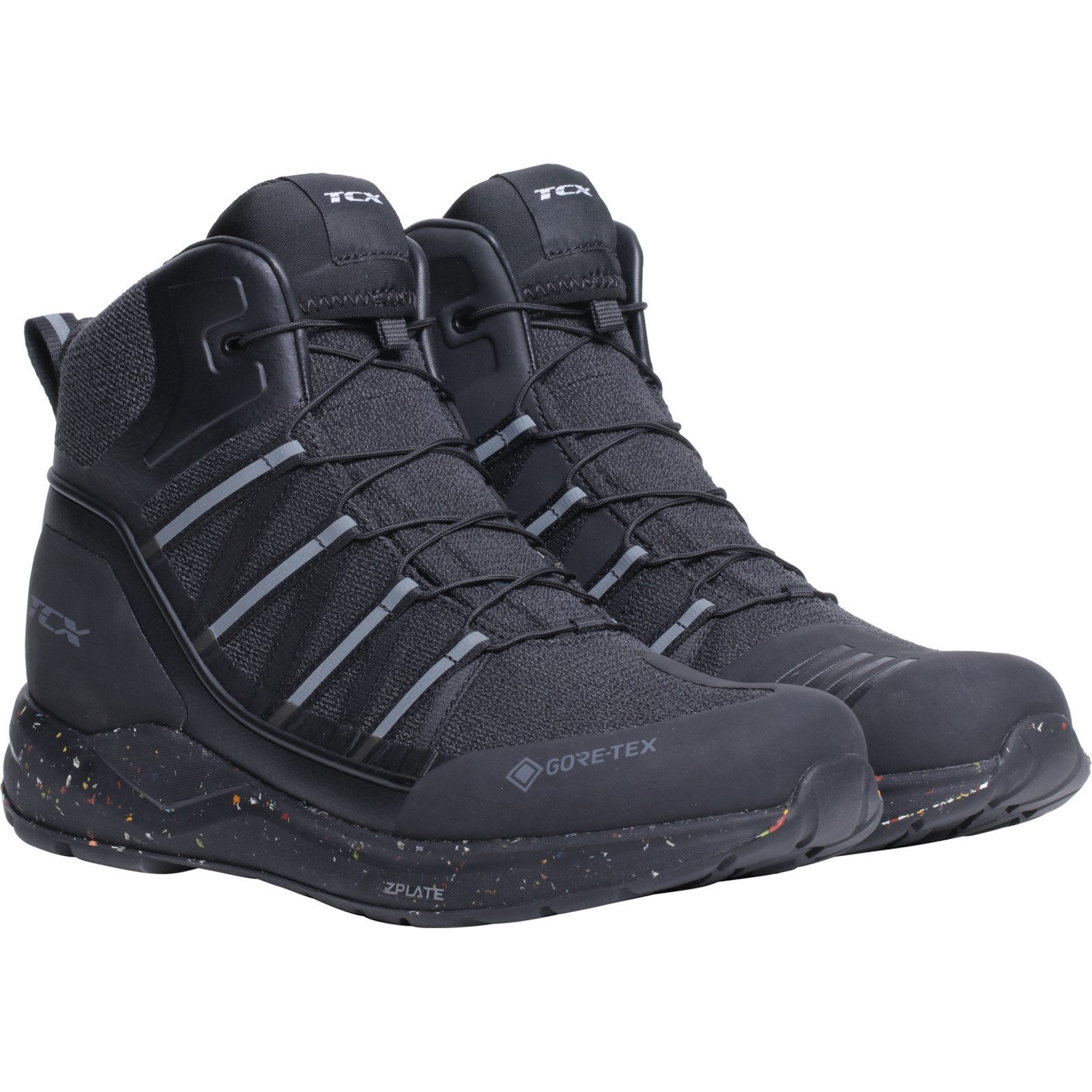 TCX TCX Speedtrek GTX Motorradschuhe Schwarz Motorradstiefel (Packung, Antistatische und Öl- und Benzinfeste Sohle) motorradschuhe für herren