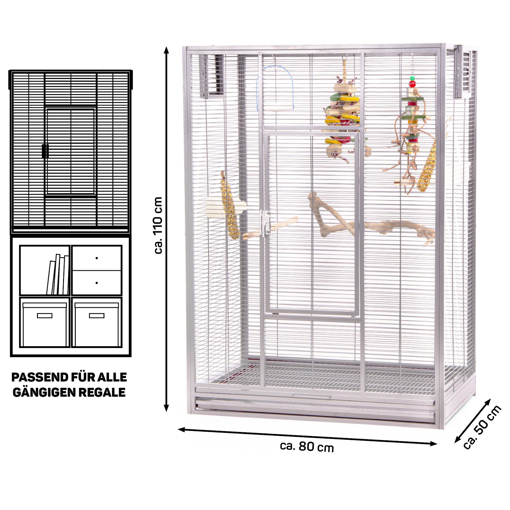 Montana Cages Vogelkäfig Premium Vogelvoliere "New günstig online kaufen