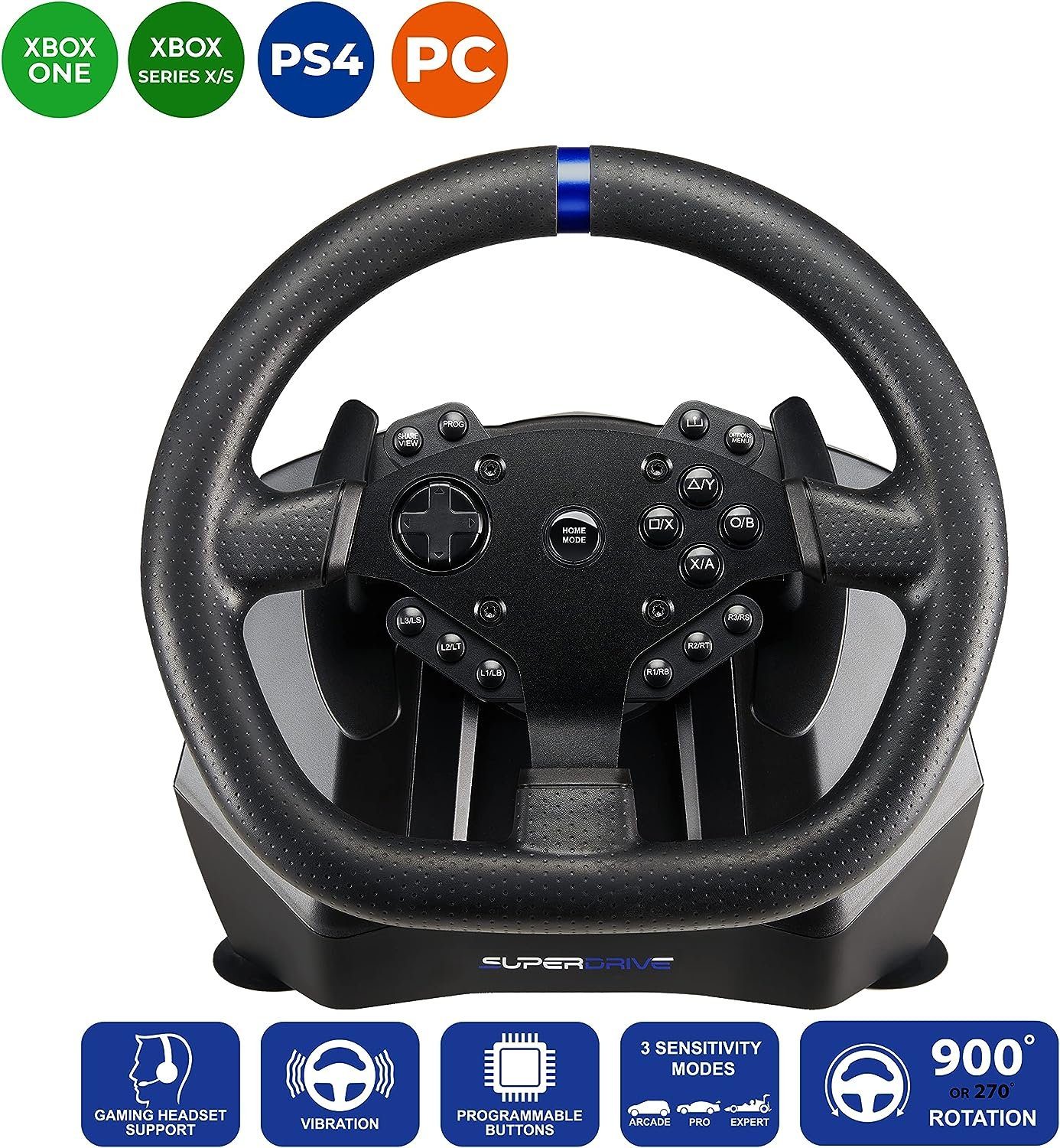 Subsonic Superdrive - Rennlenkrad SV950 Xbox, PS4, PC - Gaming Lenkrad Lenkrad
