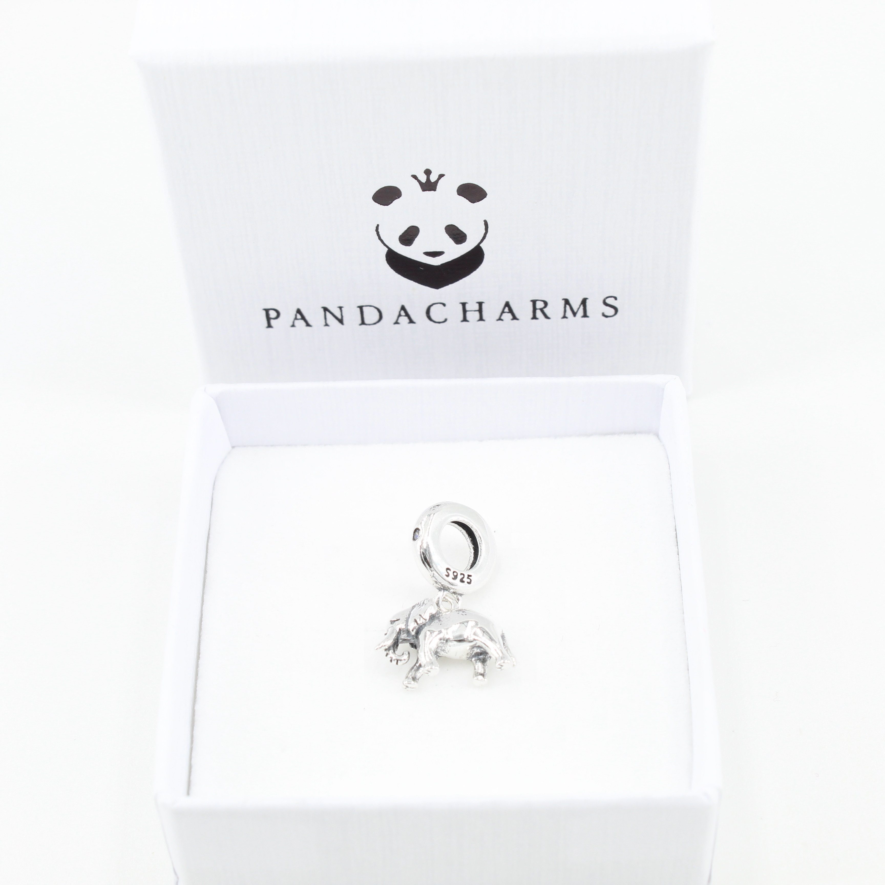 PANDACHARMS Bead Elefant aus Silber Charm Anhänger für Charm Armband, 925er günstig online kaufen