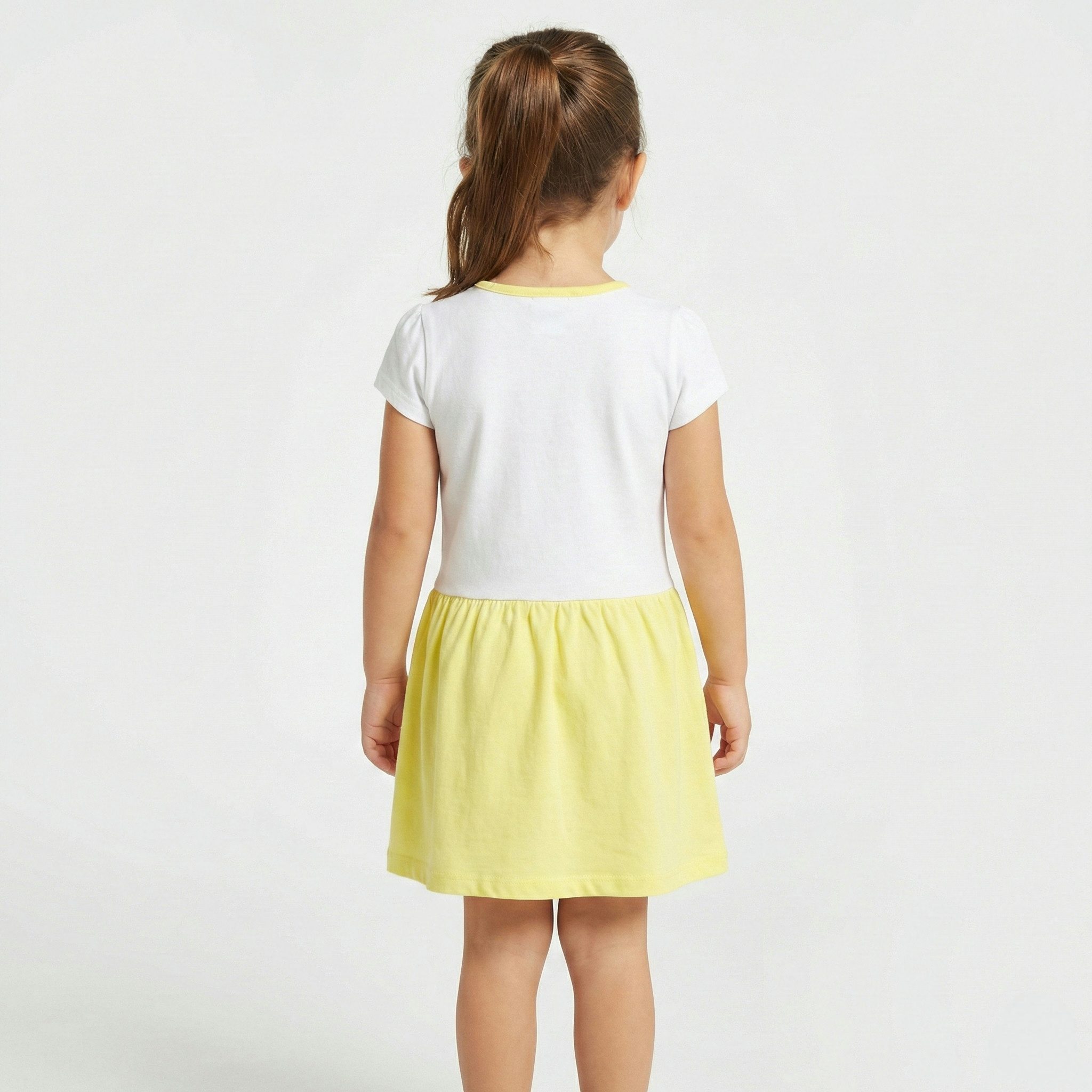 Peppa Pig Sommerkleid Peppa Wutz Kinder Mädchen kurzarm Kleid Gr. 92 bis 116, 100% Baumwolle