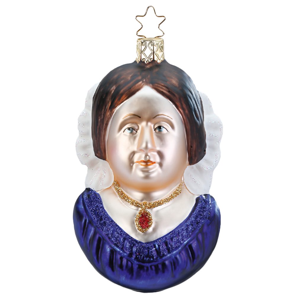 INGE-GLAS® Christbaumschmuck Queen Victoria (1-tlg), mundgeblasen, handbemalt