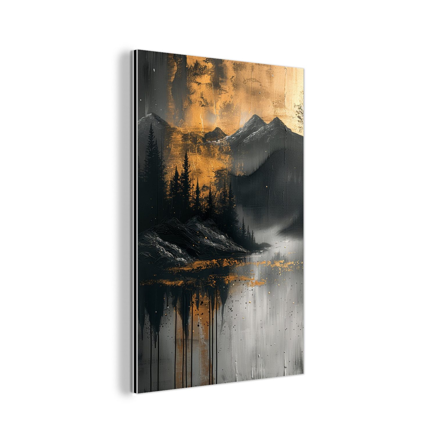 MuchoWow Metallbild Natur - Abstrakt - günstig online kaufen