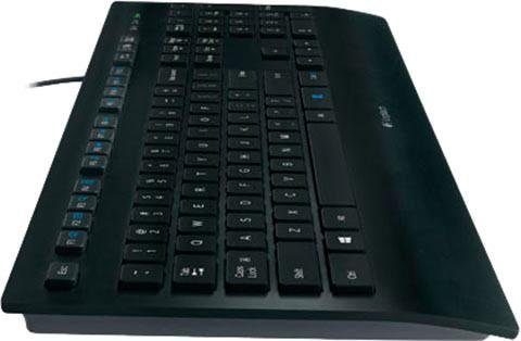 K280e Logitech PC-Tastatur schwarz