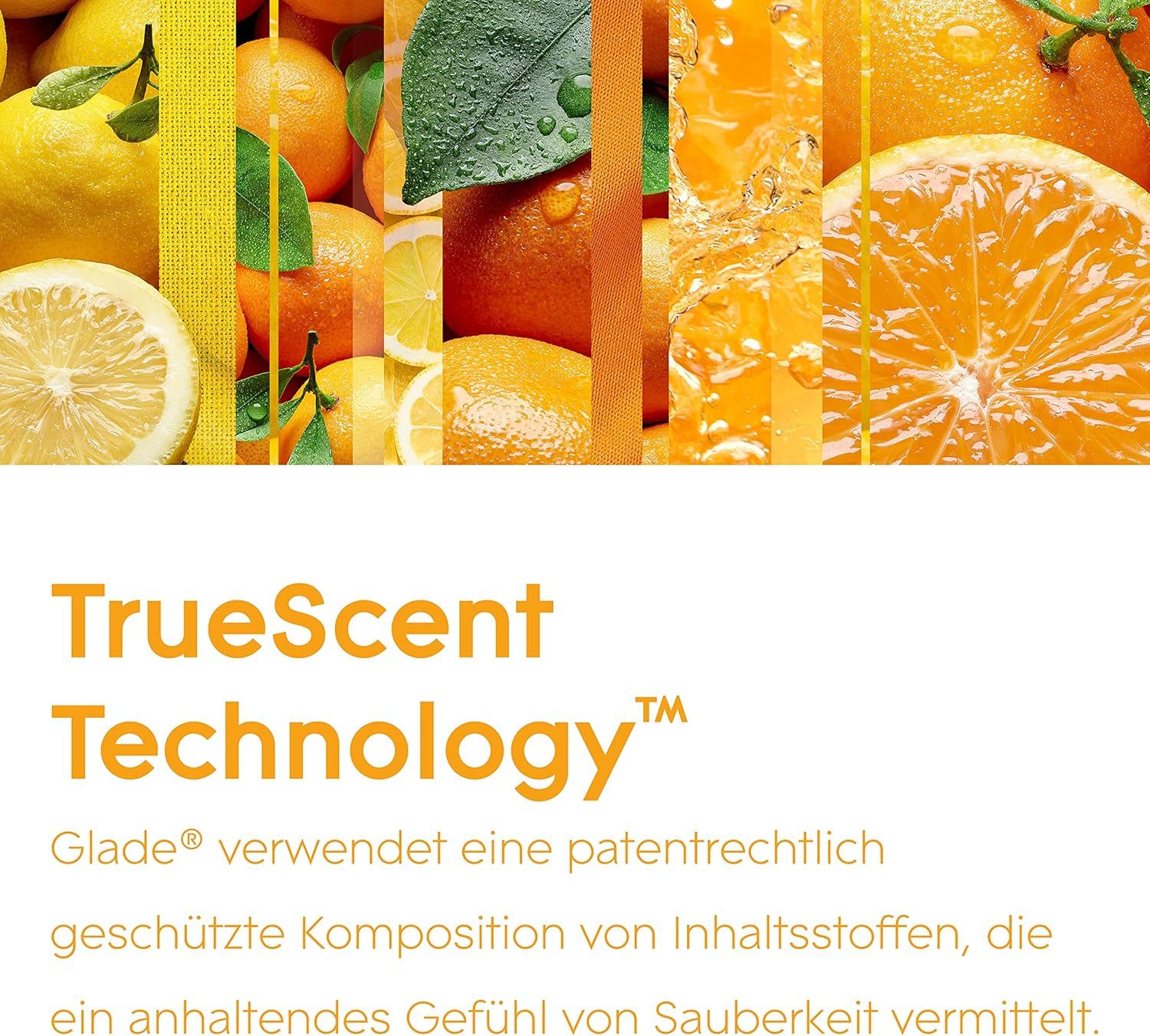 Glade Raumduft Touch & Fresh Nachfüller, Fresh Lemon, 10 ml