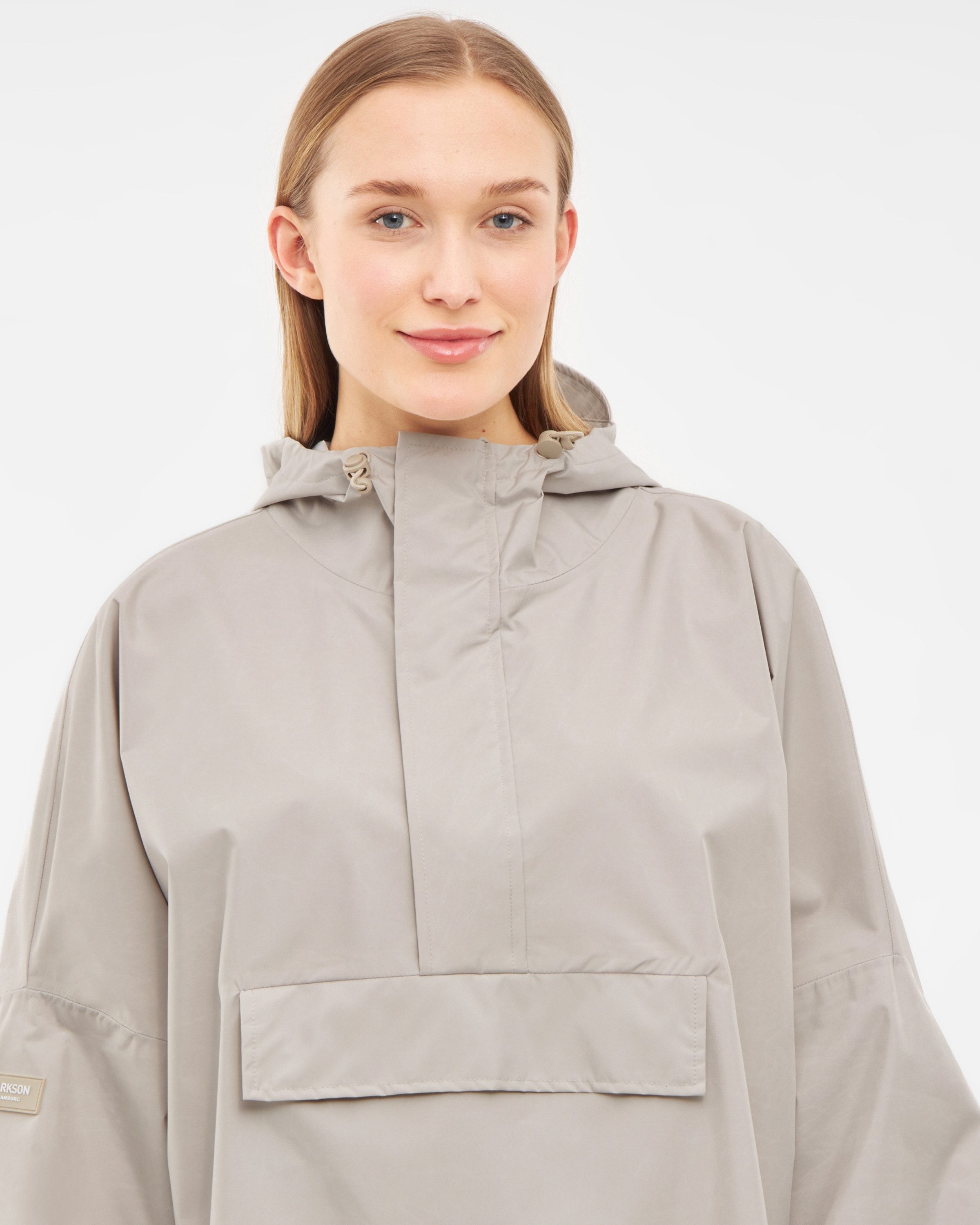 LARKSON Regenponcho Lykke Regenponcho, Wassersäule 10.000 mm (1-St) Wasserdichtes Regencape mit verschweißten Nähten