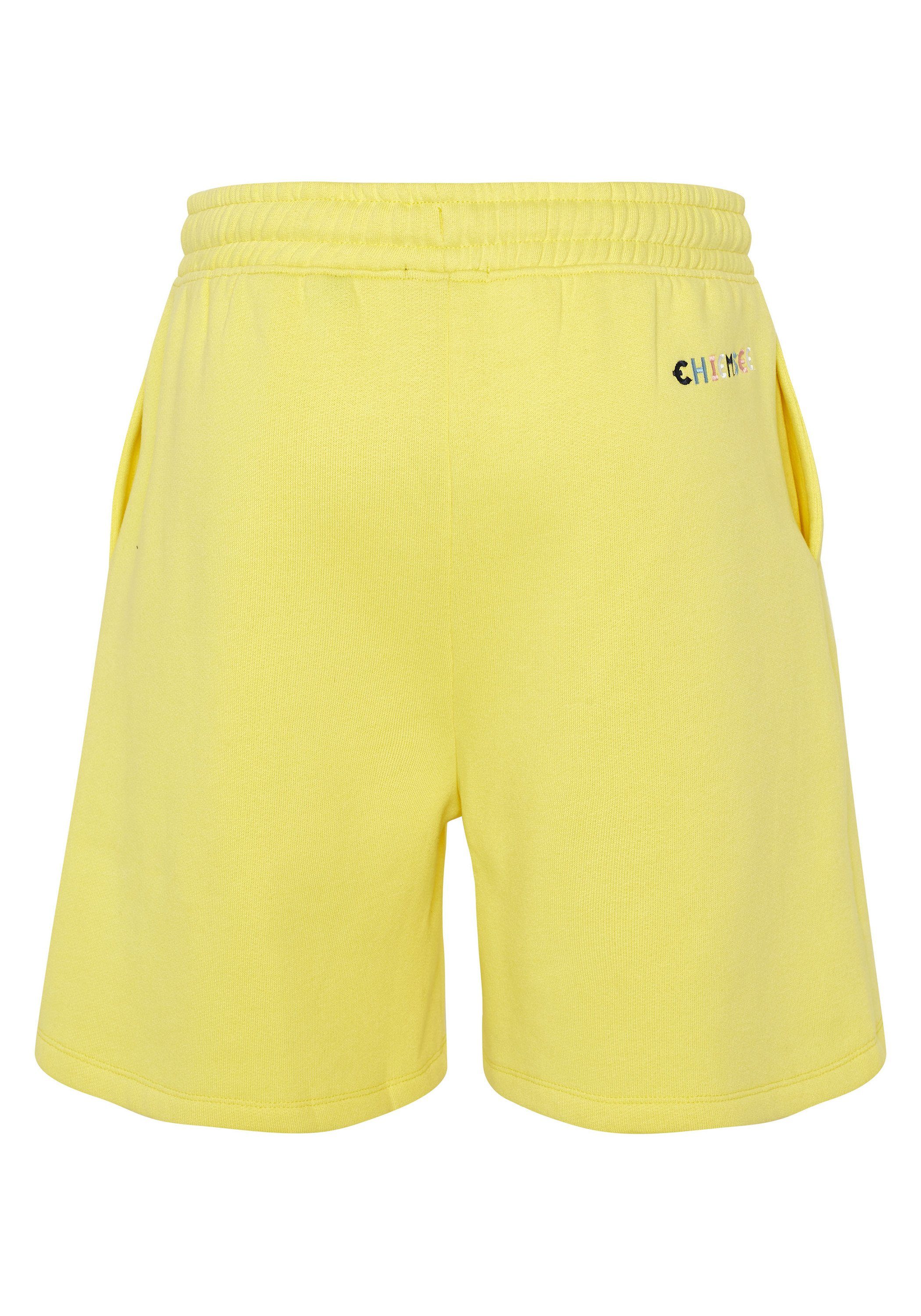 Chiemsee Sweatshorts aus 12-0742 1 LEMON Shorts Baumwollmix VERBENA