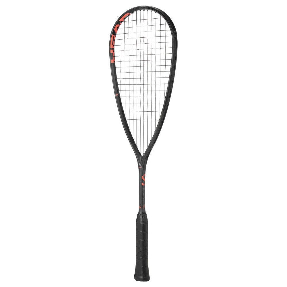 Head Squashschläger Speed 135 SB (Slimbody) 135g/grifflastig 2023 schwarz - besaitet