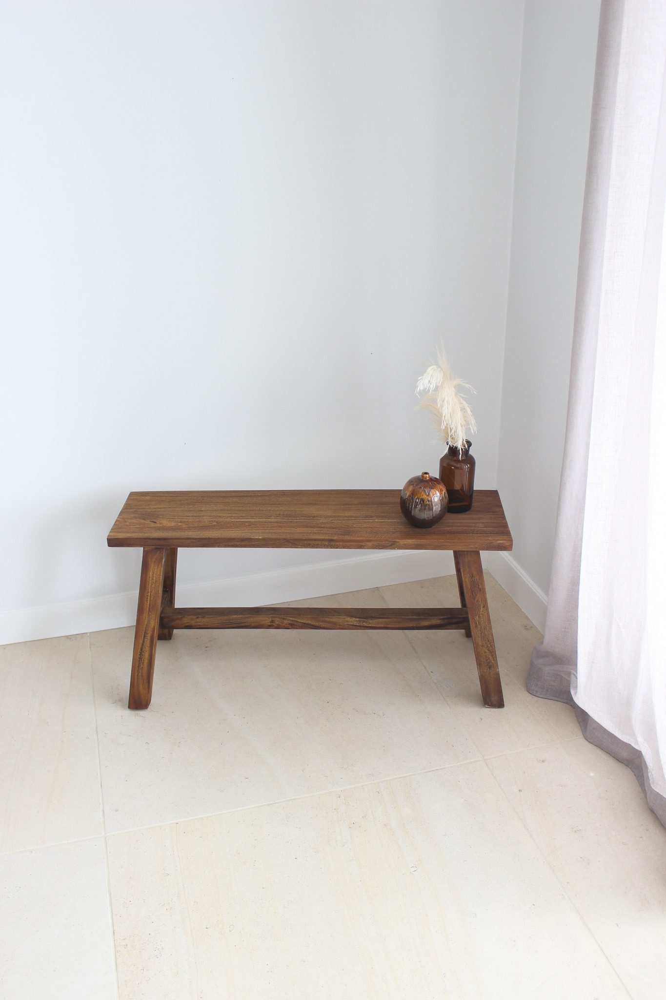 Yoli living GbR Sitzbank Teakholz Bank