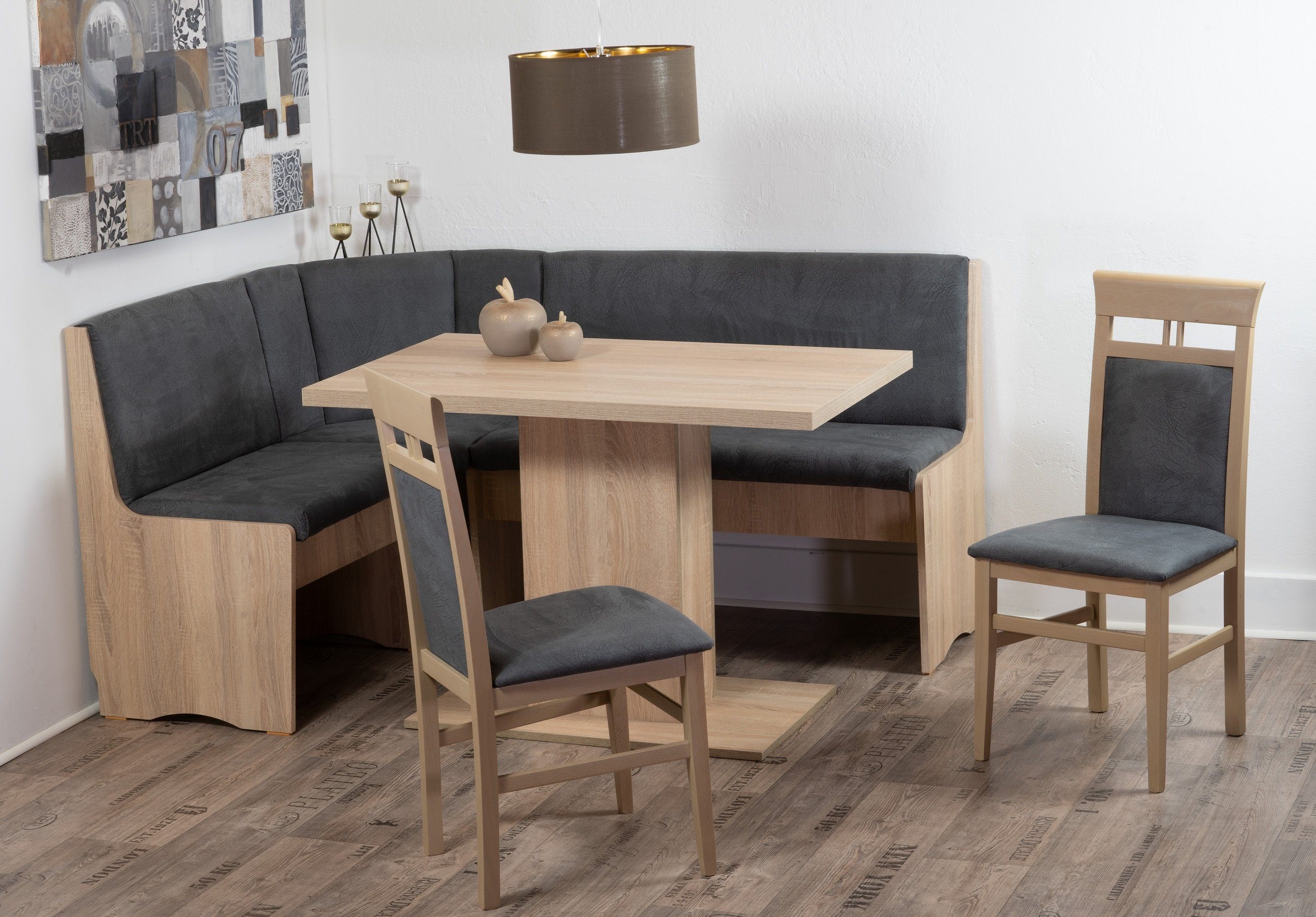 Stolebaenk Eckbankgruppe Duisburg Sonoma OLIBTI, (Eckbankgruppe, günstig online kaufen