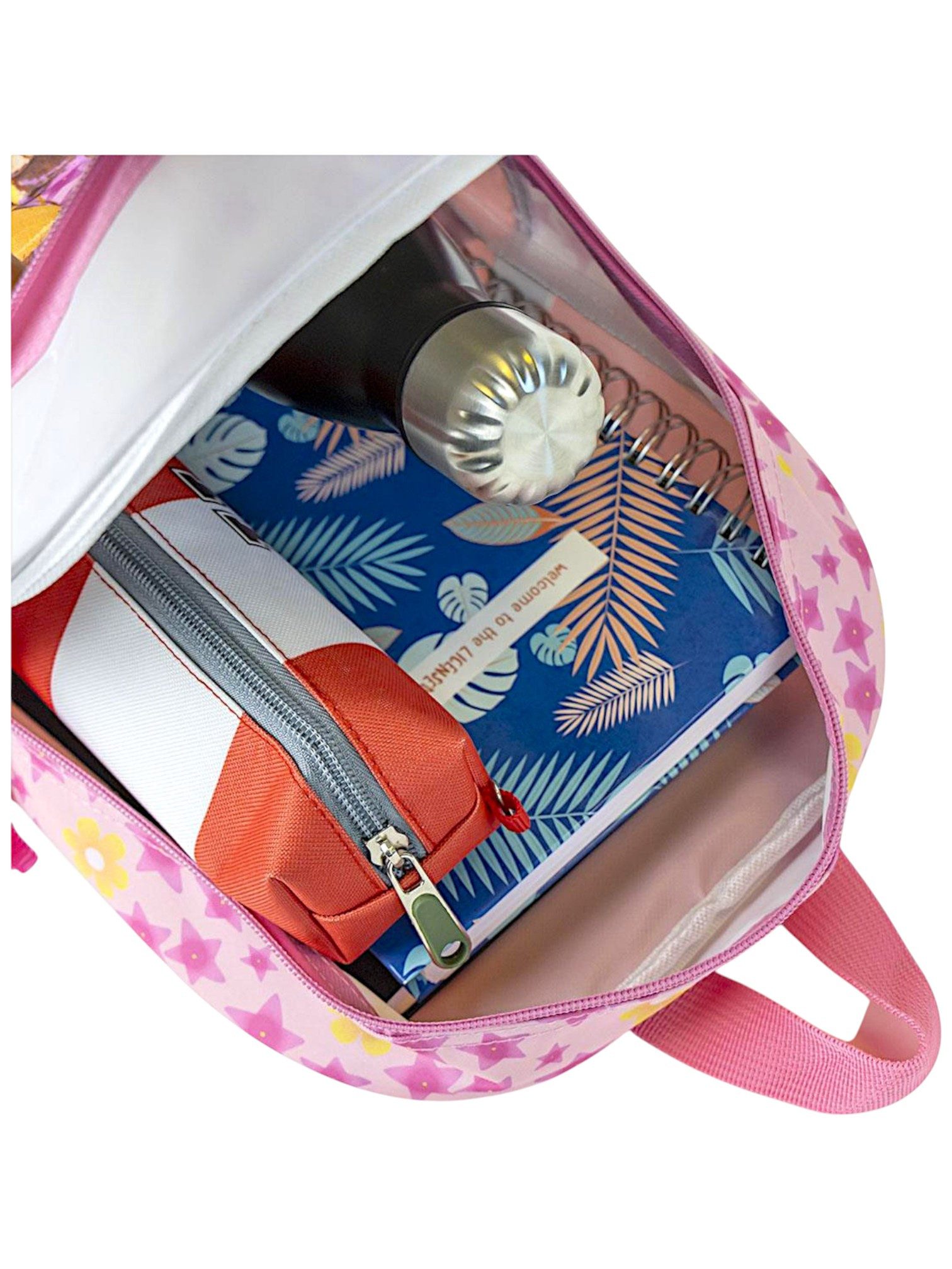 Cerdá Kindergartentasche Belle,Cinderella und Rapunzel, 3D Kinder-Rucksack 31x25x10 cm