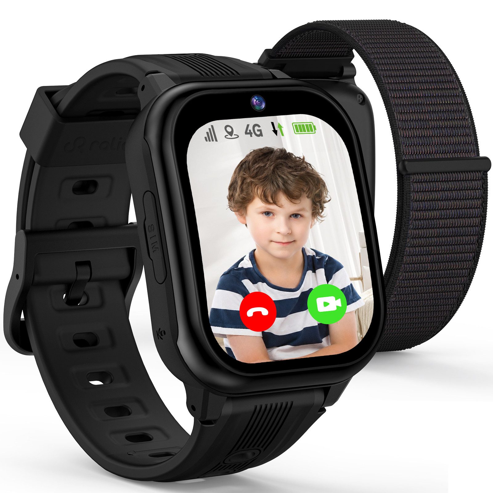 Ralio R5 Plus GPS Smartwatch Kinder mit 2-3 Tage Akkulaufzeit Smartwatch
