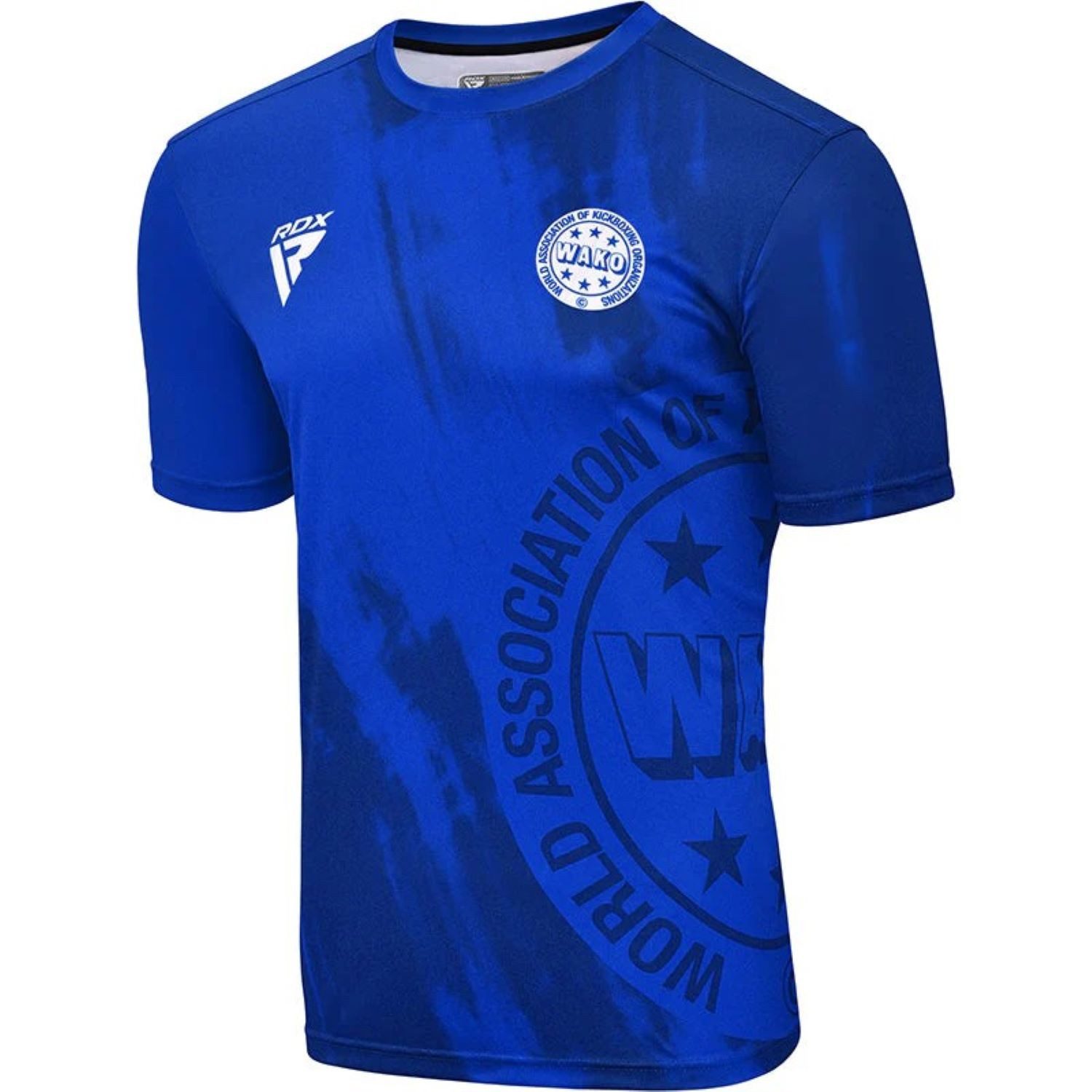 RDX Sports T-Shirt RDX WAKO T-SHIRTS T1 Blau