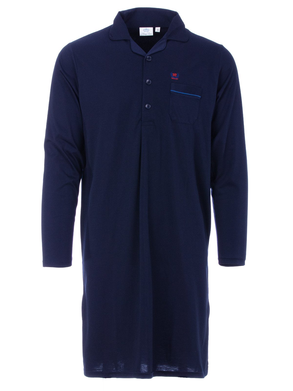 Henry Terre Nachthemd Nachthemd langarm - Gustav unifarben