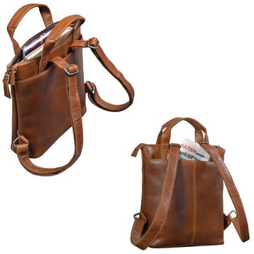 STILORD Cityrucksack "Josie" Rucksacktasche Leder Damen